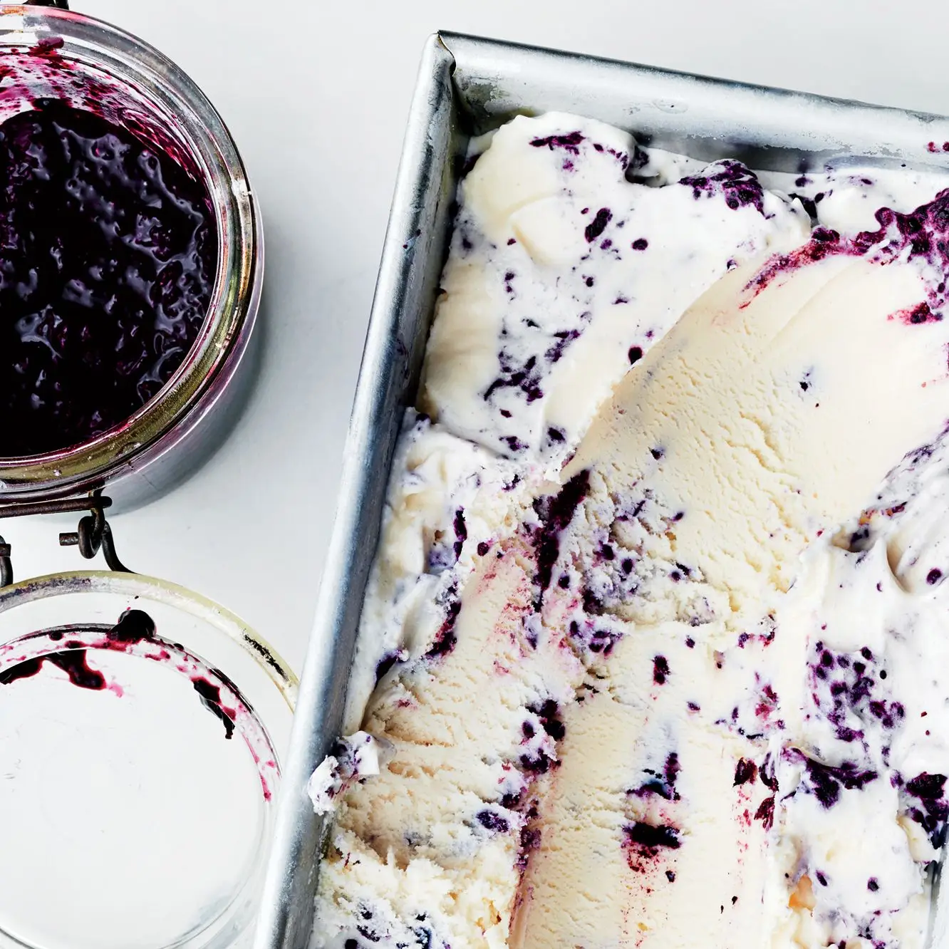 Geléia de semente de mirtilo