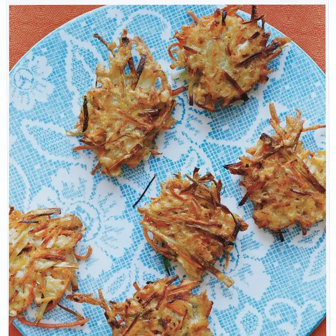 Latkes de vegetais