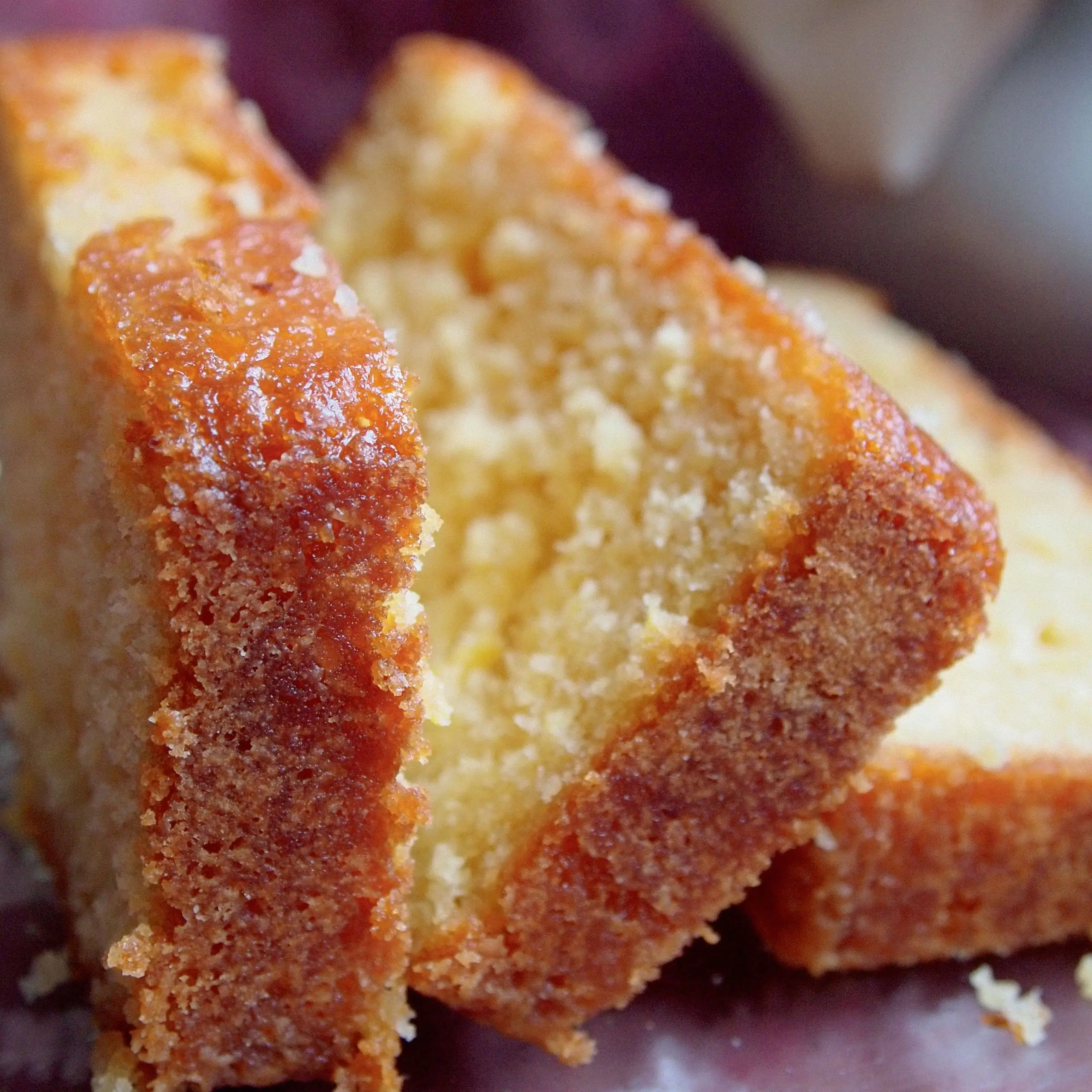 Bolo de garoa de limão de Linda