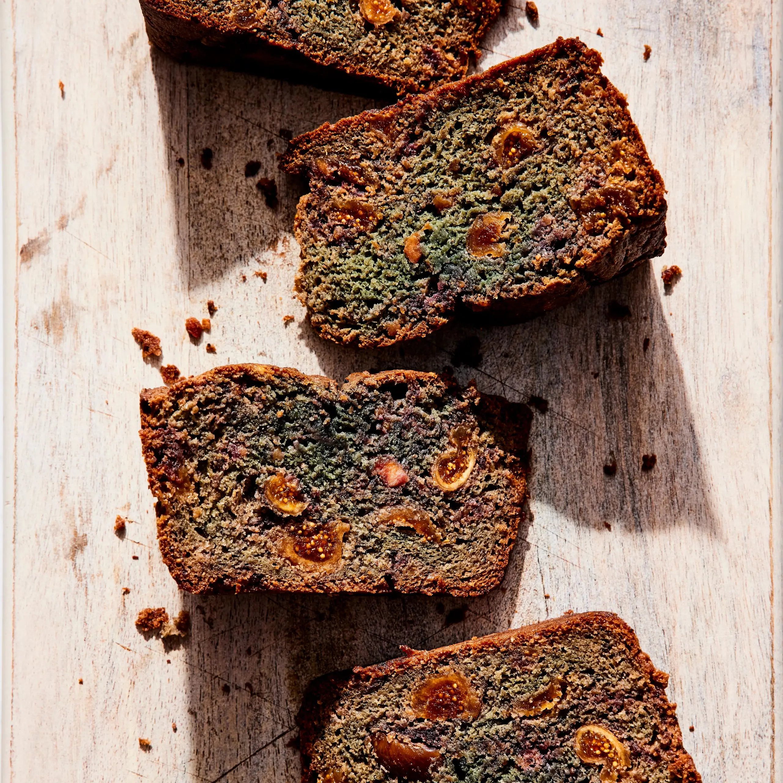 Ricota, mirtilo e bolo de figo