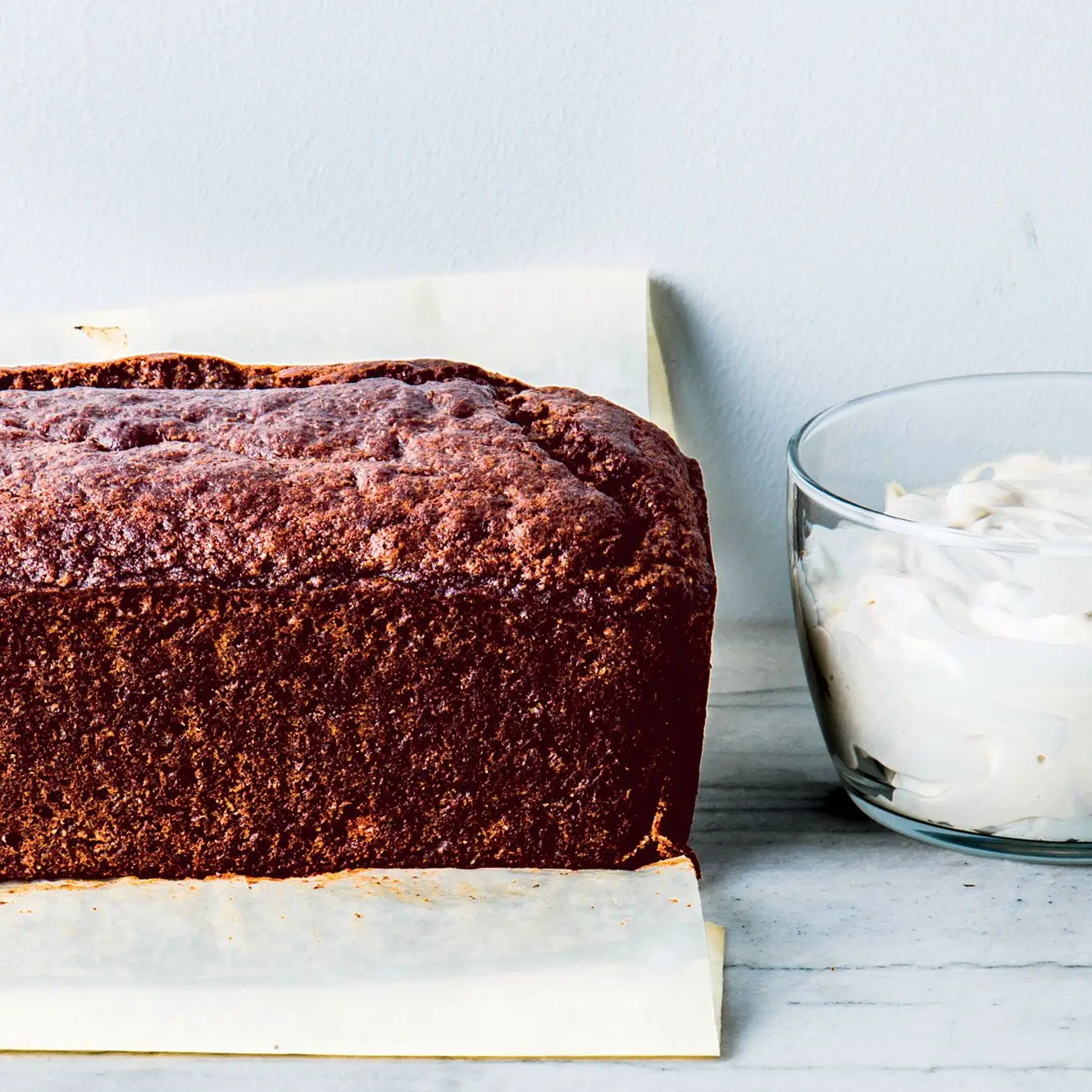 Banánový koláč s pšenicou sarracénovej s zakrytou