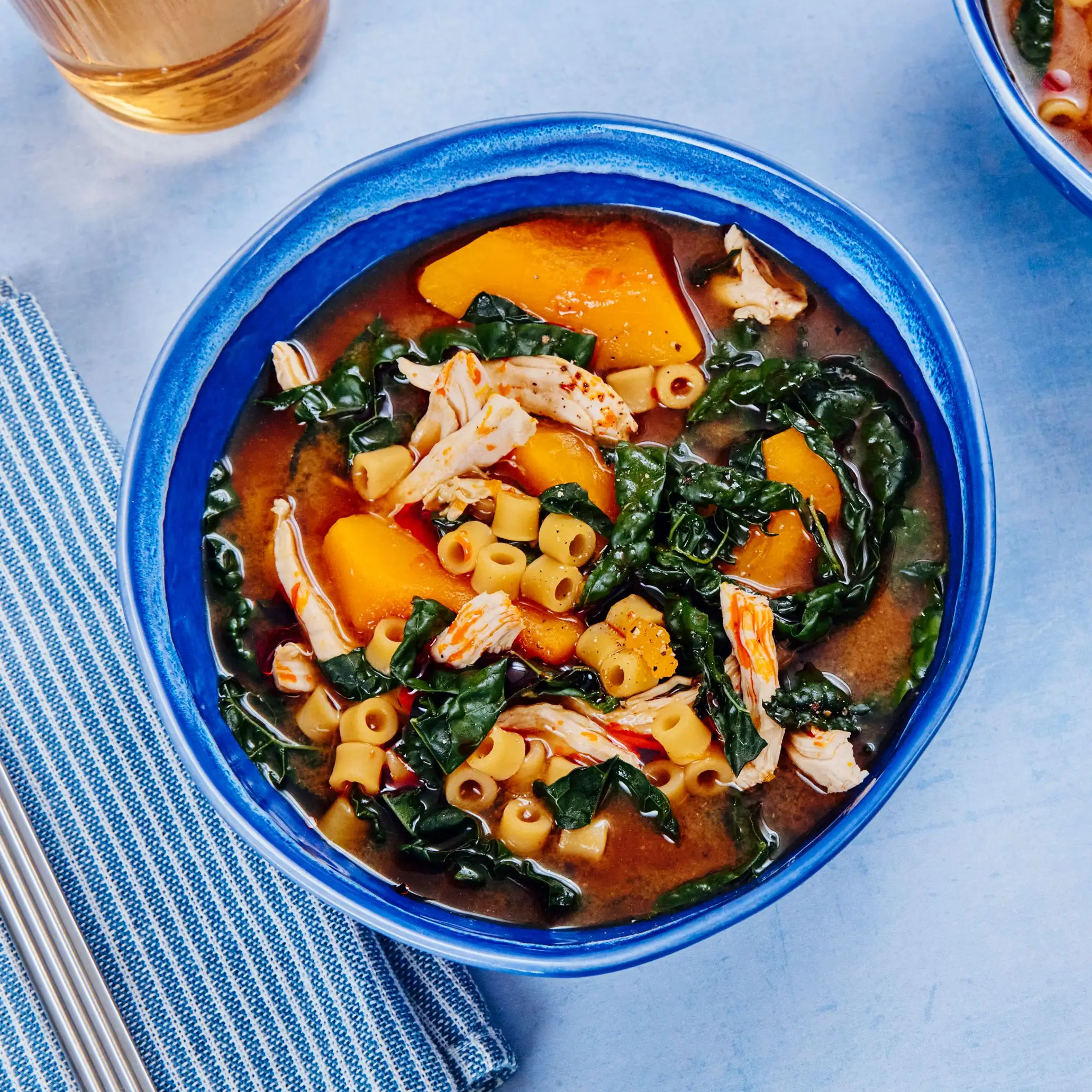 MISO GALK SOPE com abóbora e massas minúsculas