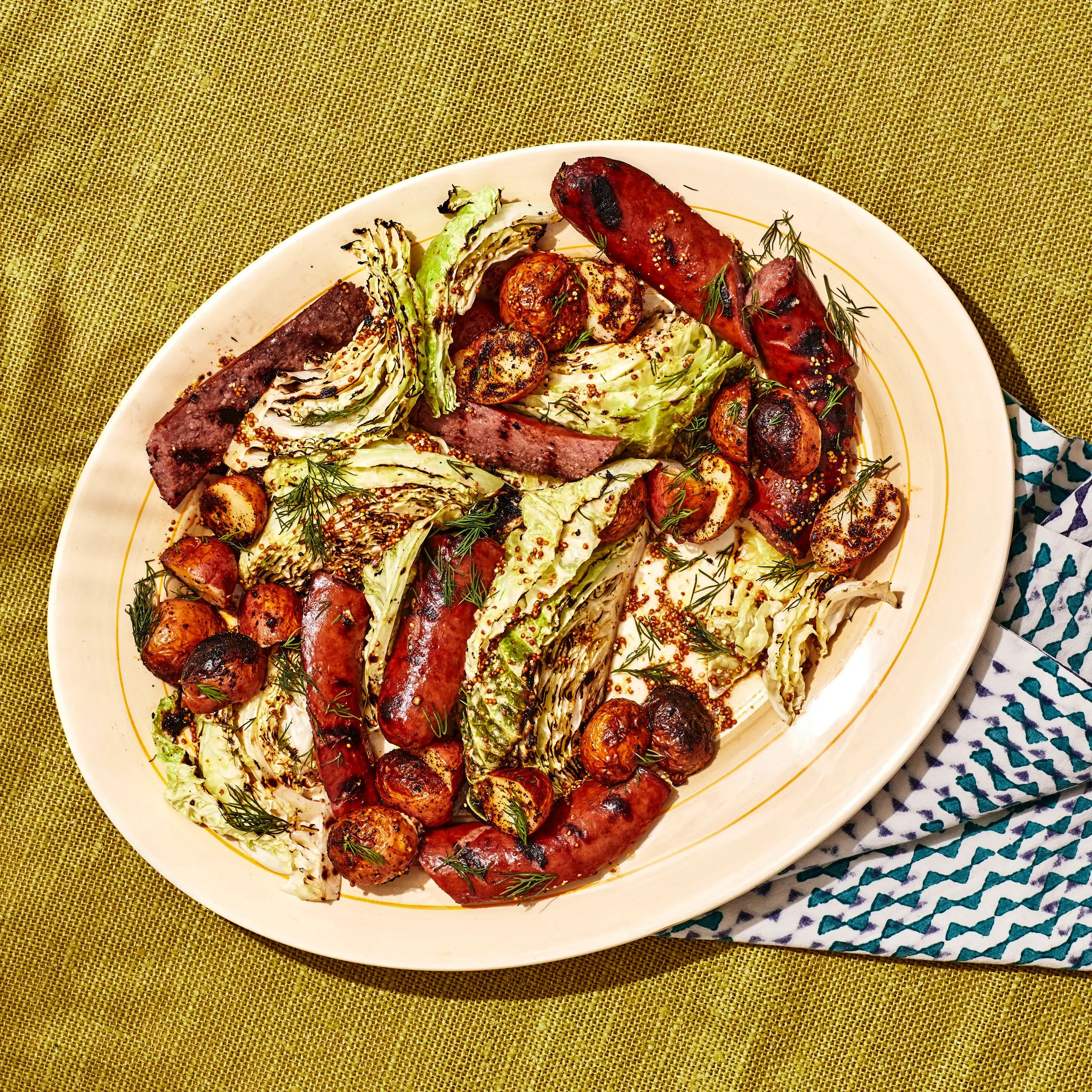 Mustardia Revista Grelhada e Kielbasa