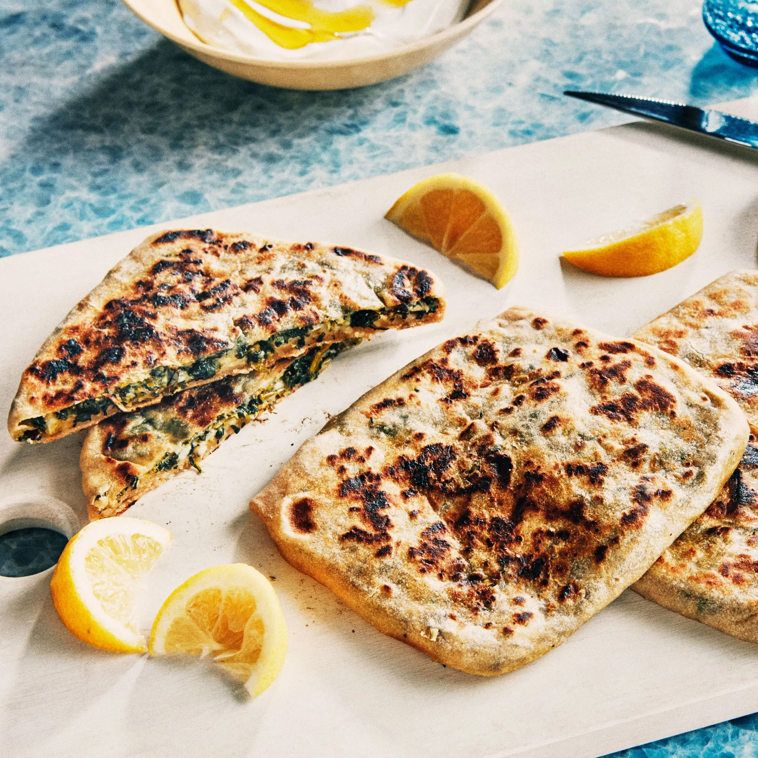 Kale e observação de cheddar