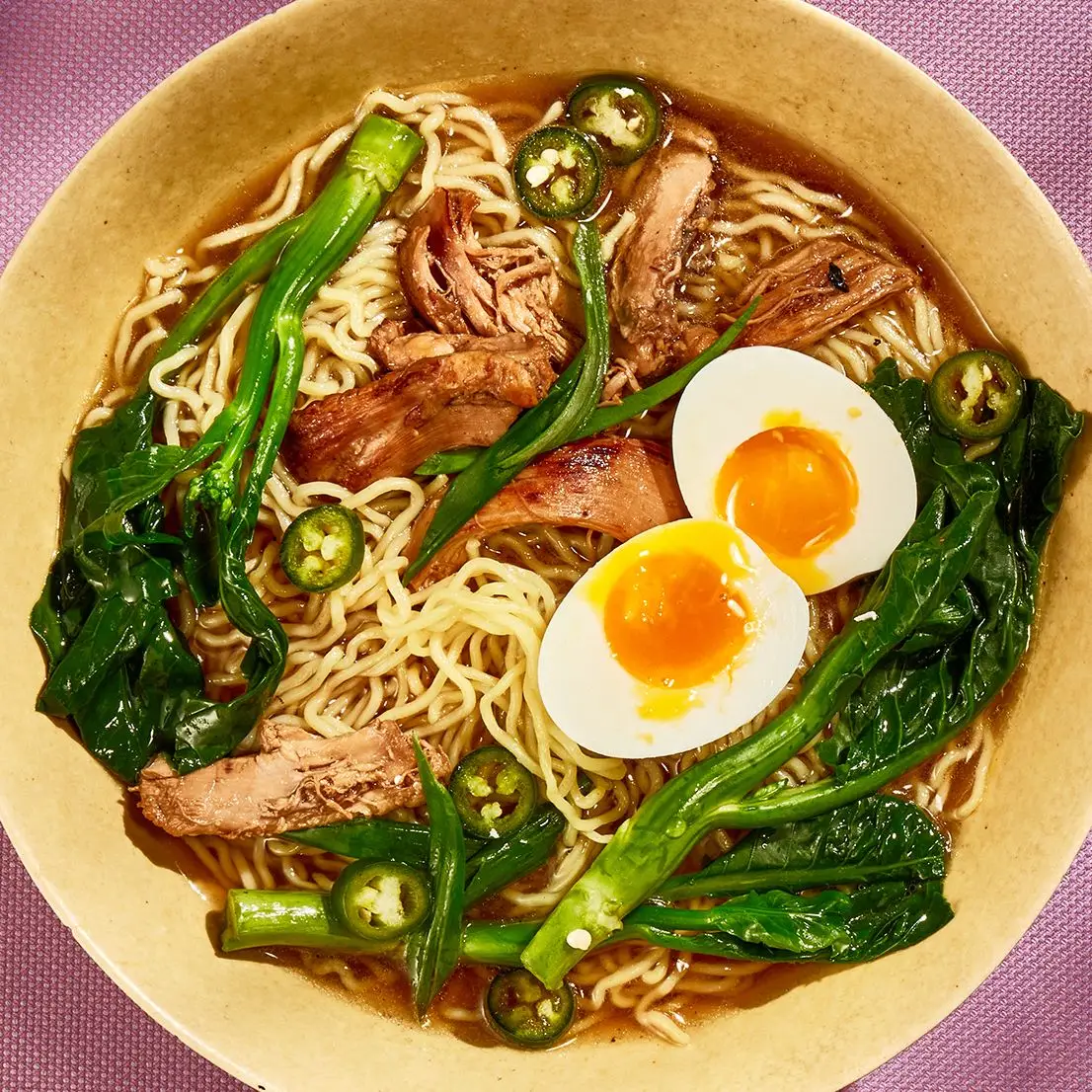 Ramen de frango Gingery
