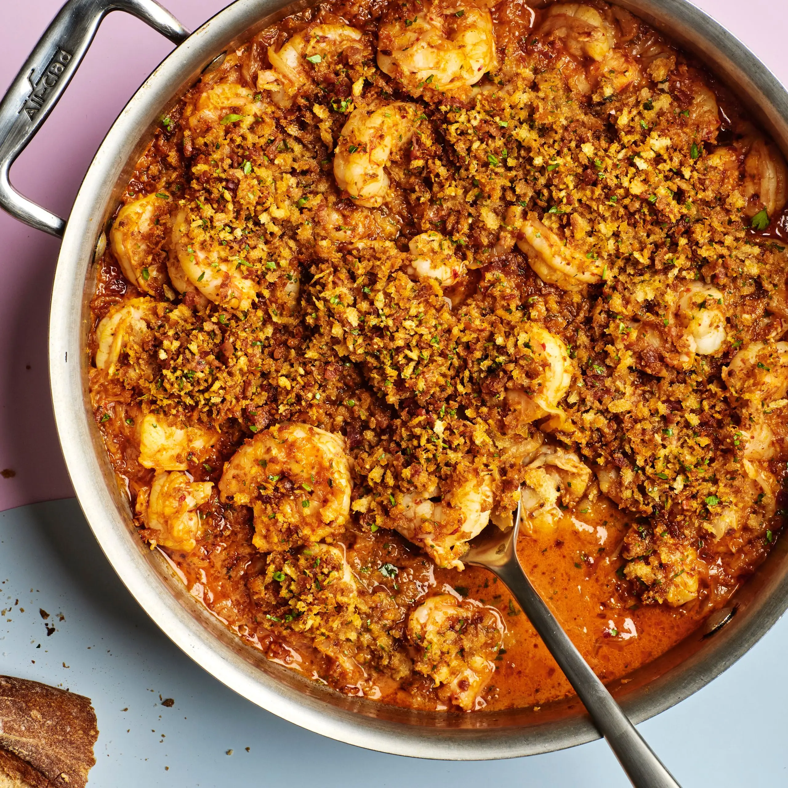 Camarão Kimchi-Bacon