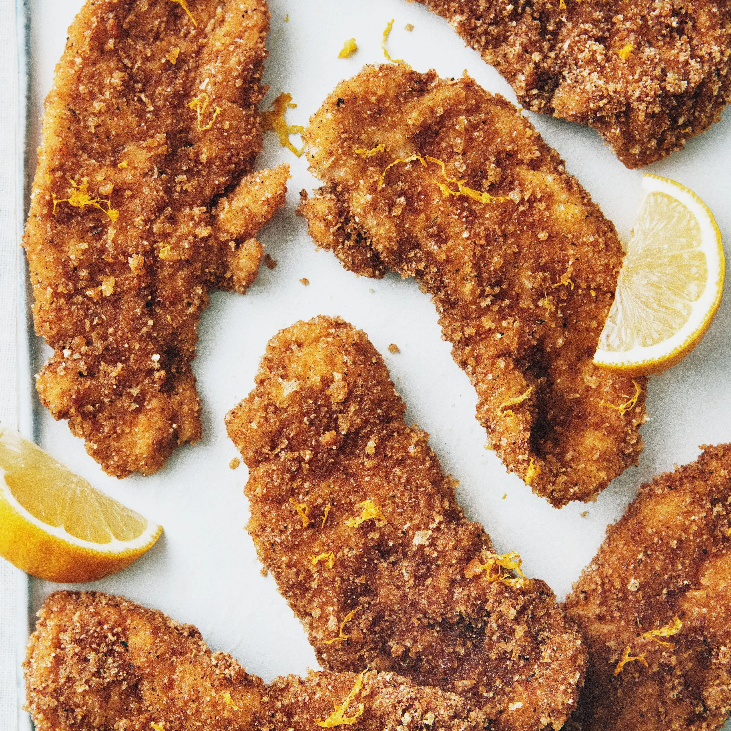 Calhas de frango Chicharron