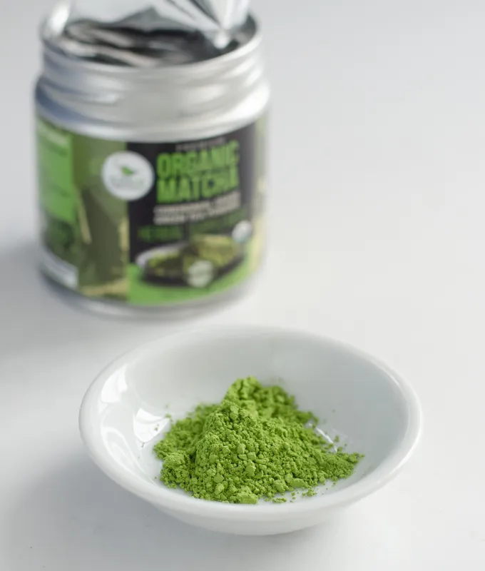 Kiss Me Organics matcha green tea powder.' title='BEST Organic Matcha Powder Review