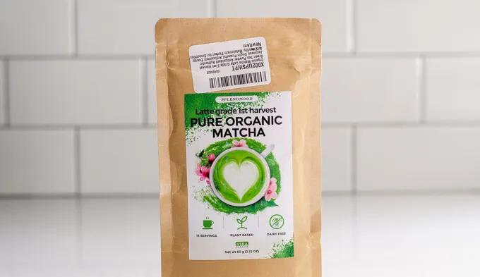 SplendMood latte grade matcha powder review.' title='BEST Organic Matcha Powder Review