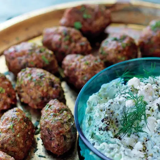 Almôndegas de menta