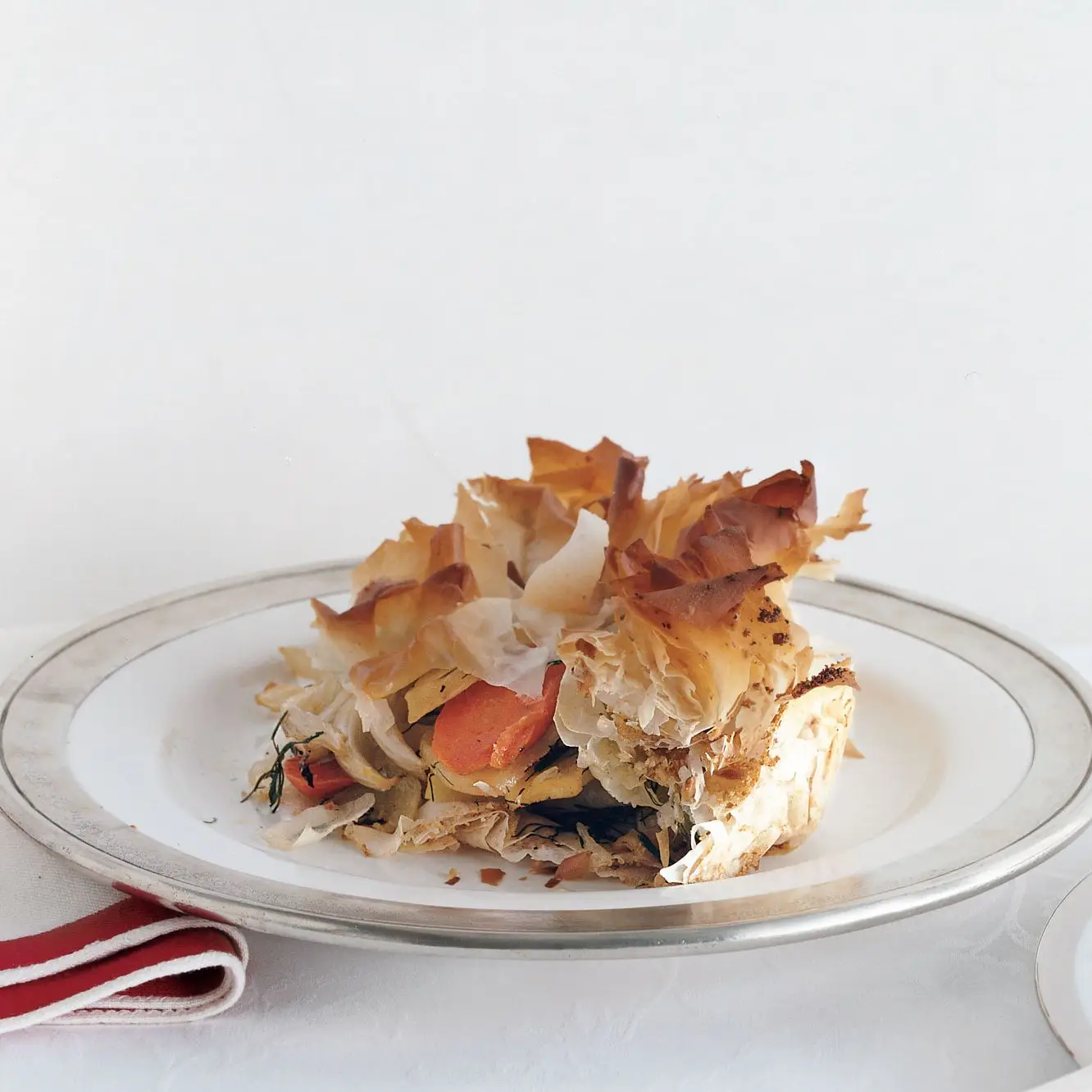 Baklava de vegetais de inverno assado