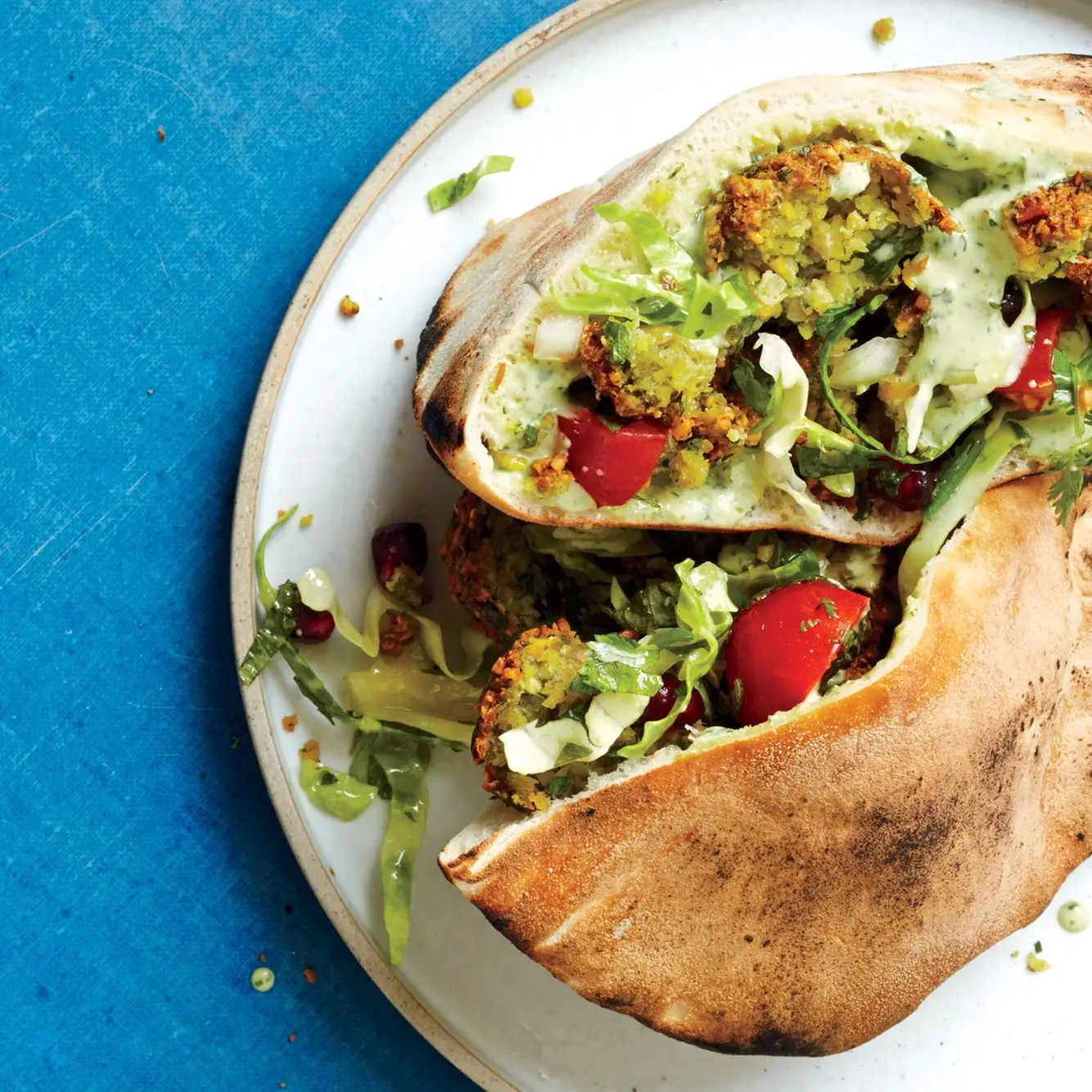 Image may contain Food Bread and Pita