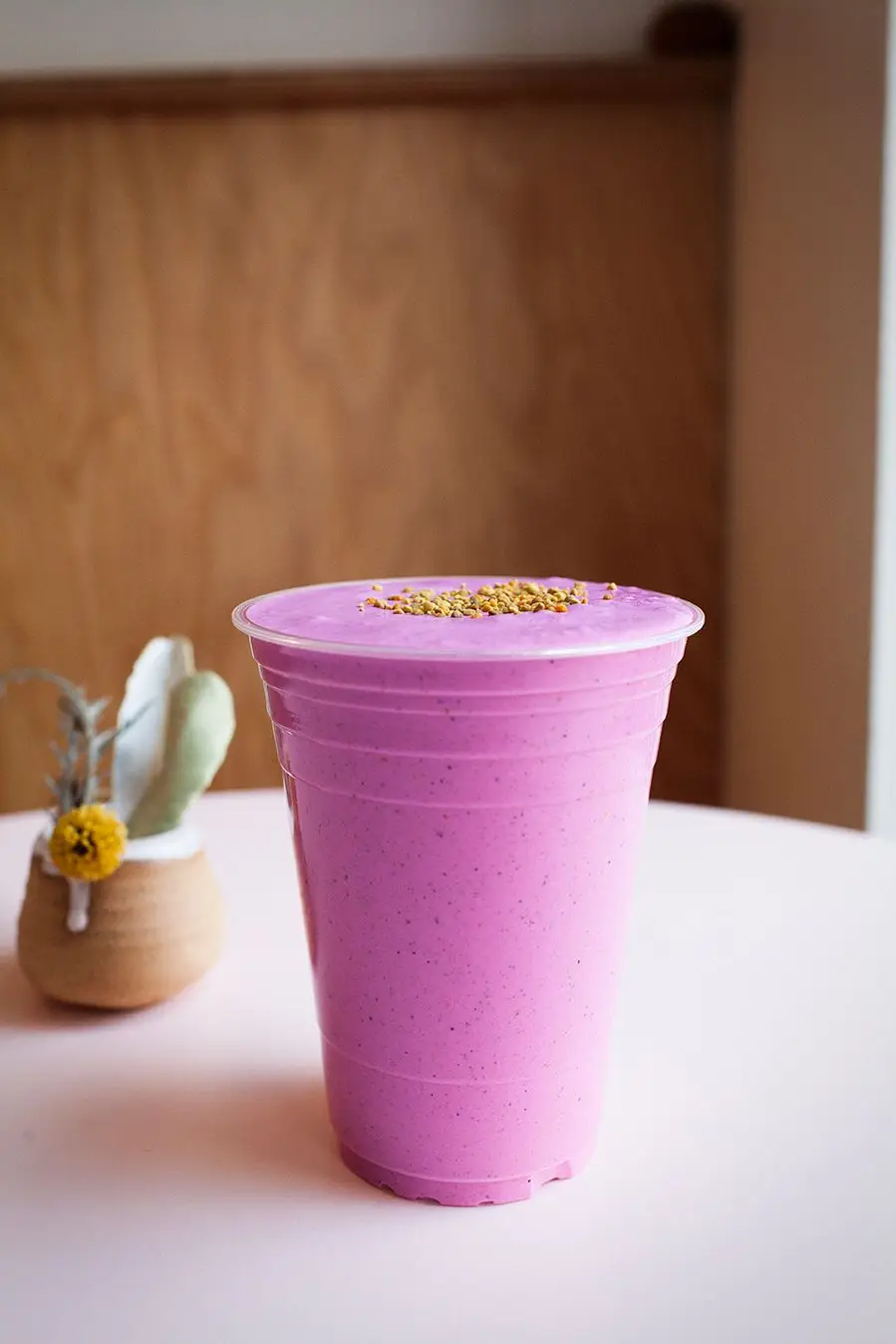 Shake de proteína Açaí-Peanut