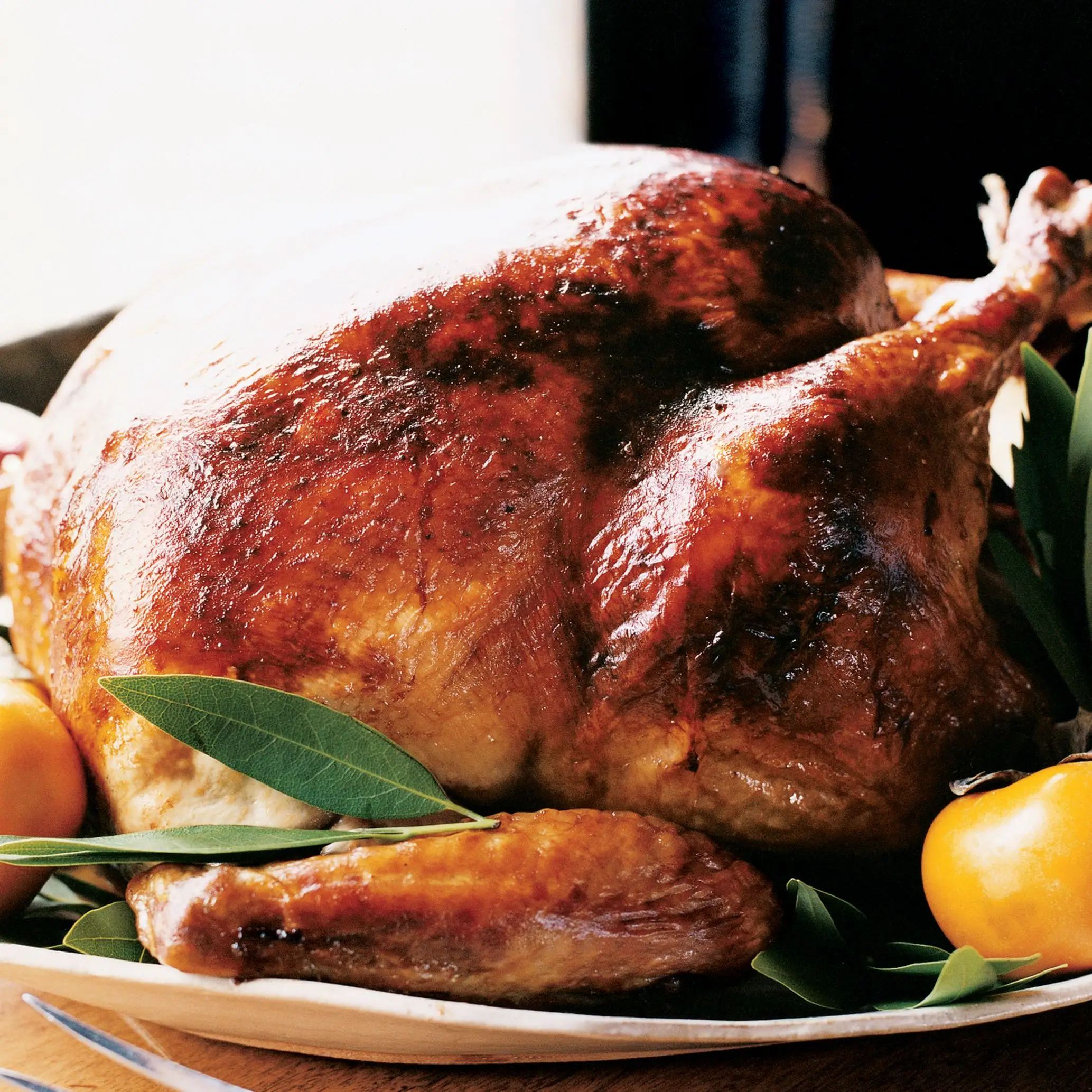 Turquia com miso com molho de peru