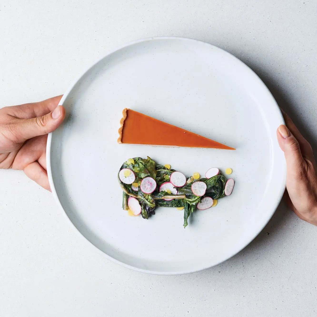 Mousse de fígado de frango com gelée de mel queimado