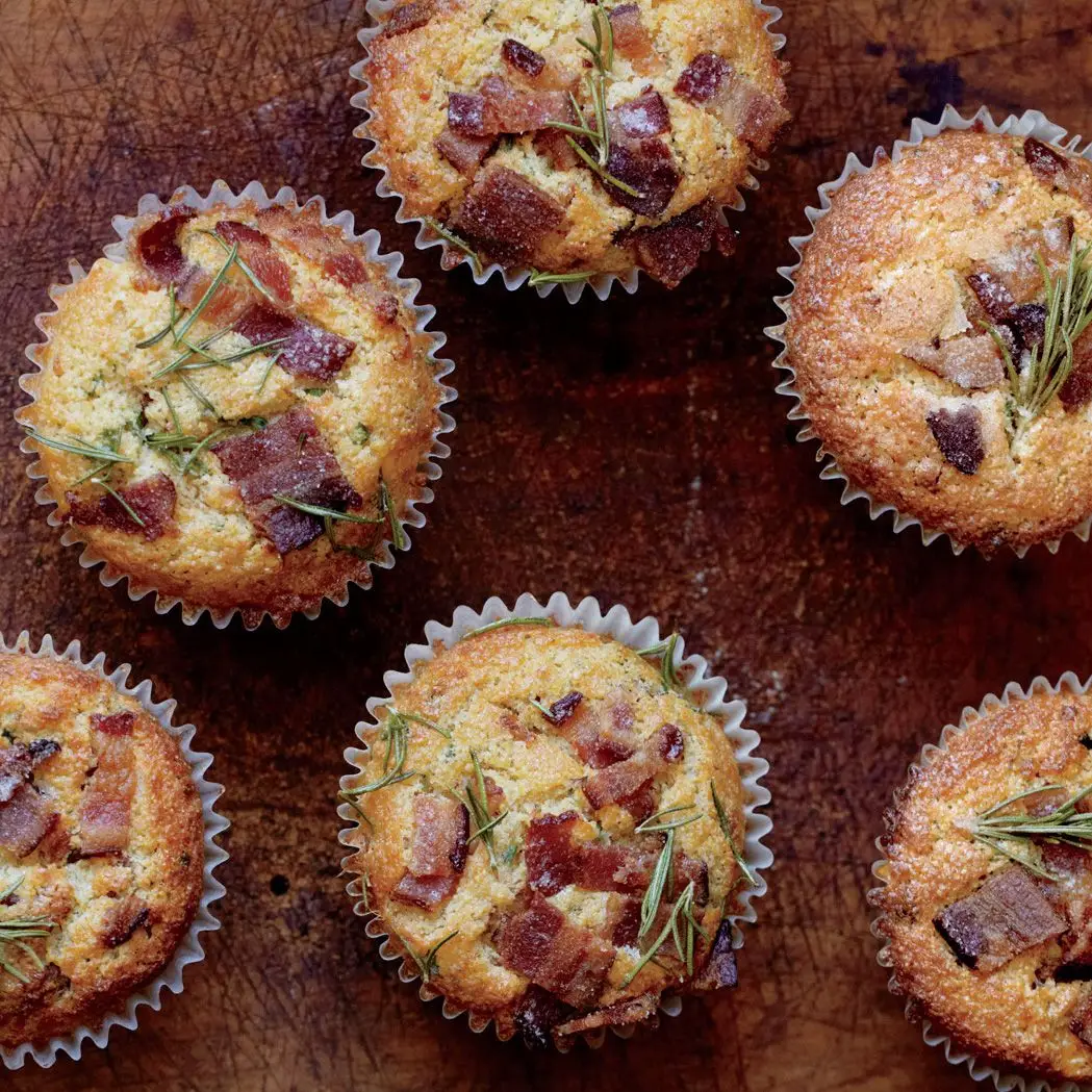 Bacon-cheddar Muffins