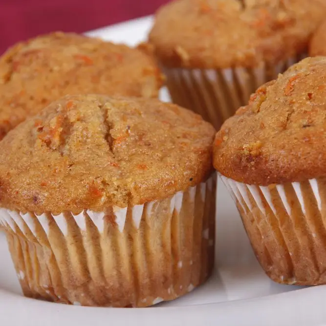 Muffins de cenoura