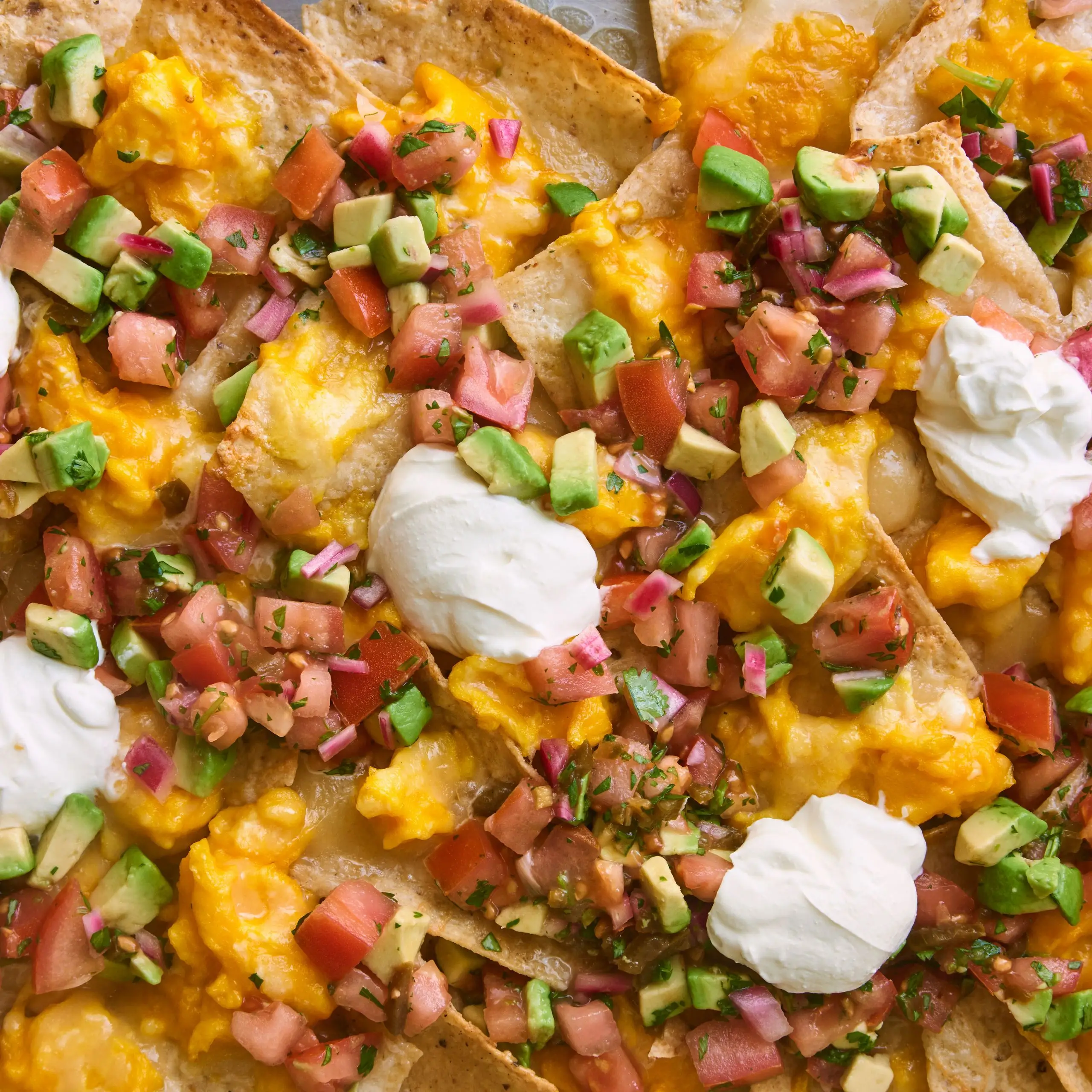 Café da manhã nachos