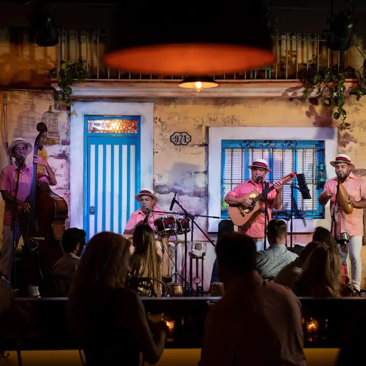 Cafe La Trova live Cuban music 