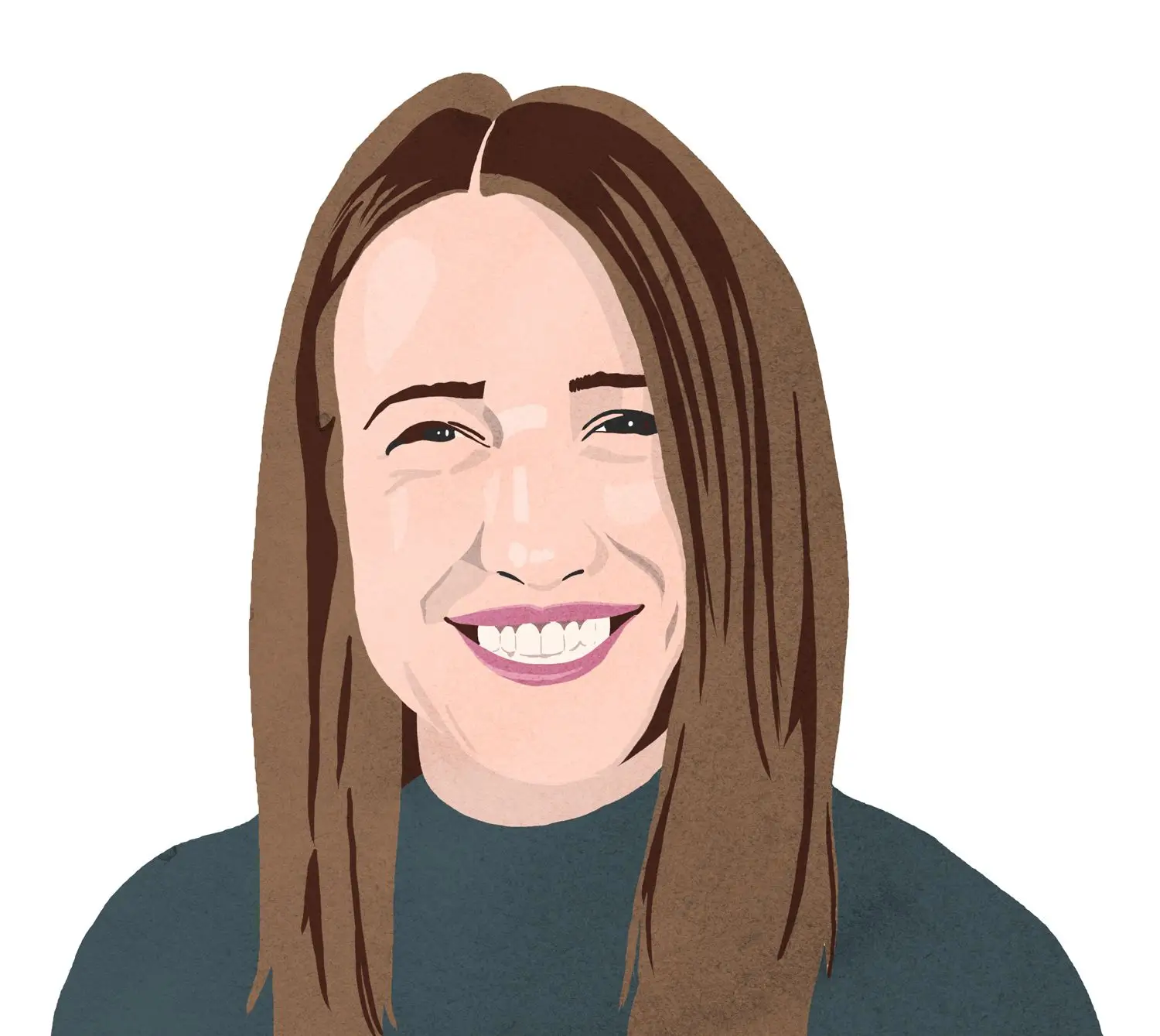 Illustrated portrait of Sarah Tuttle