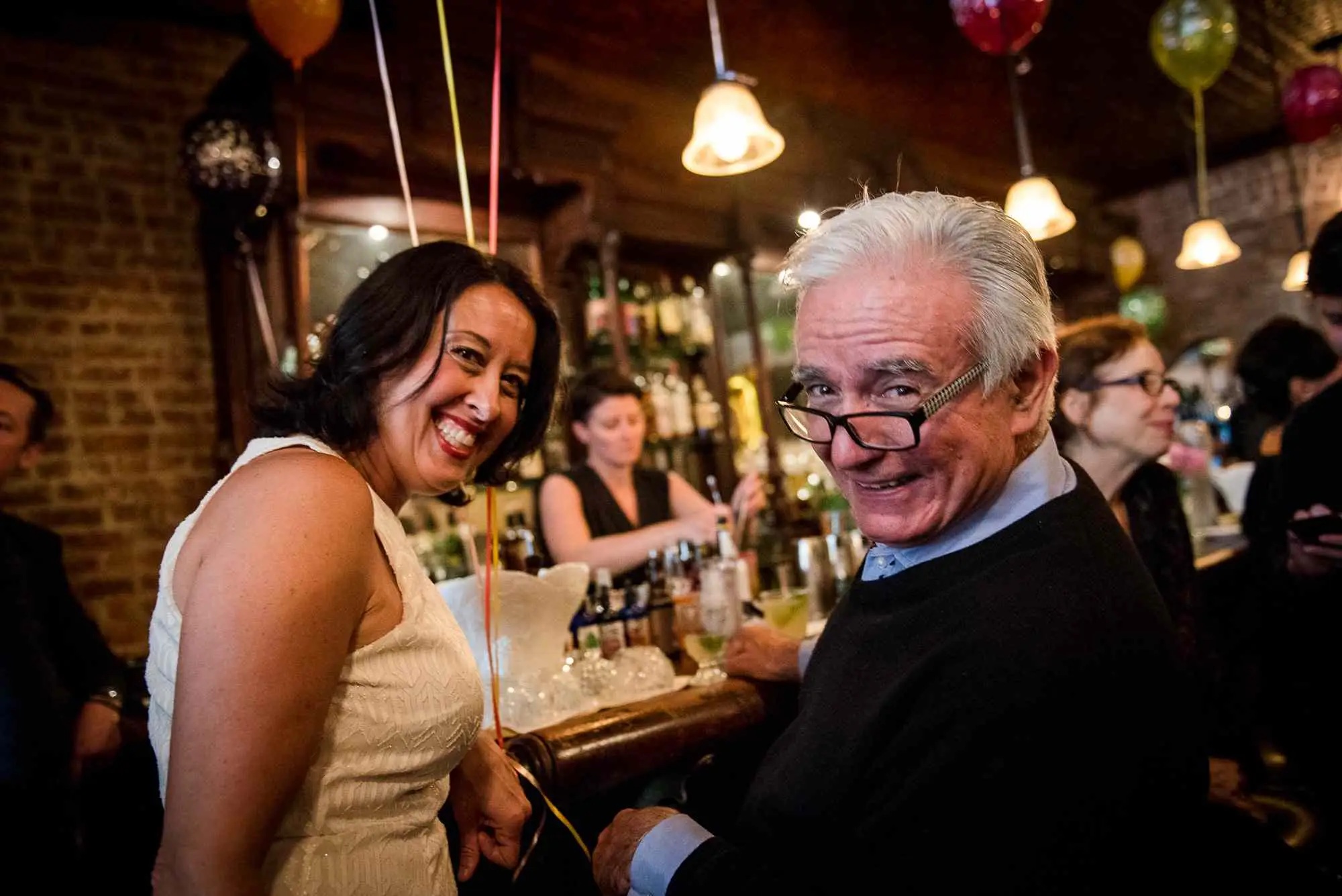 Julie Reiner and Dale DeGroff