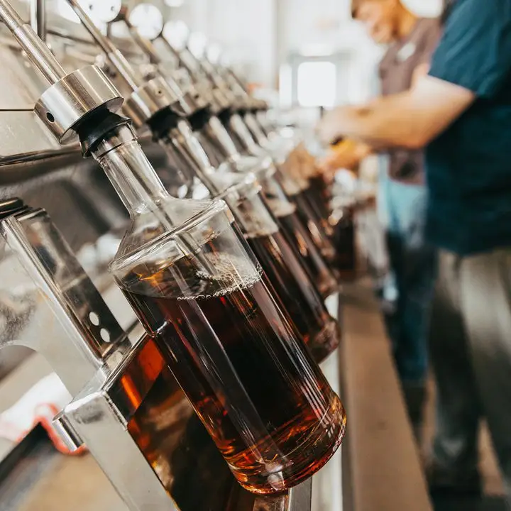 Starlight Distillery bottling line