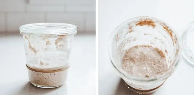 Making a sourdough starter day 7.' title='How to Make a Sourdough Starter From Scratch