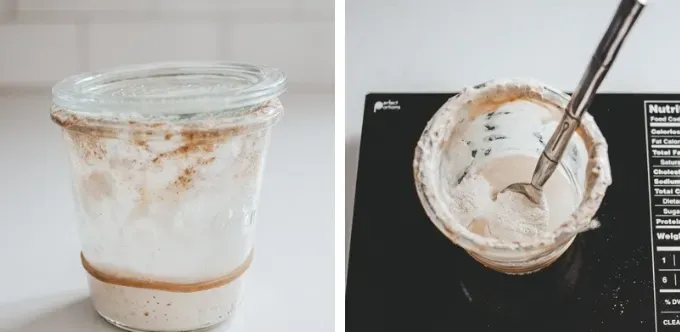 Day 15: about to be fed once more and put in the fridge.' title='How to Make a Sourdough Starter From Scratch