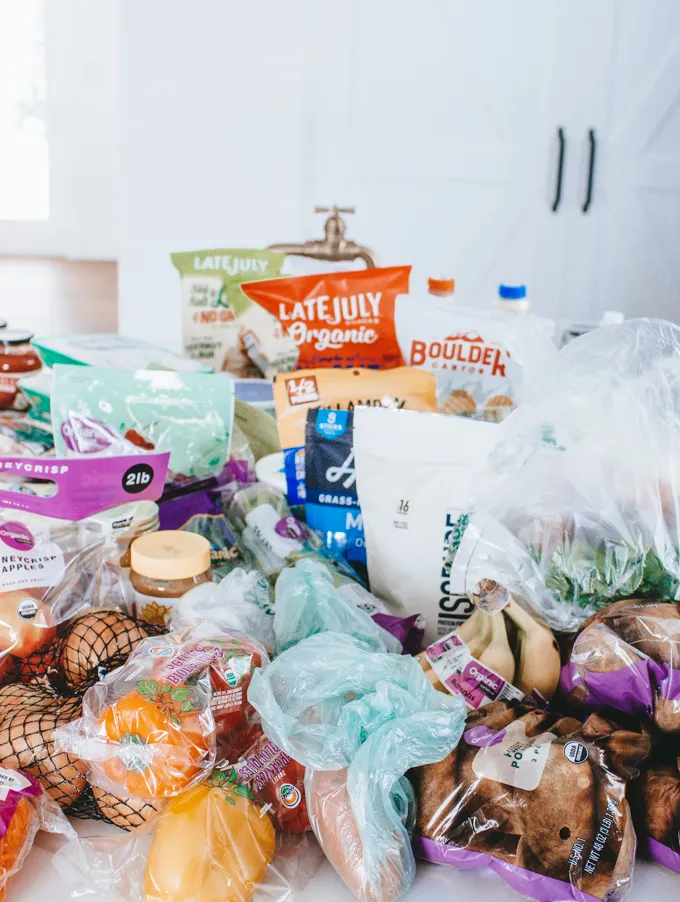 Compra de alimentos saudáveis