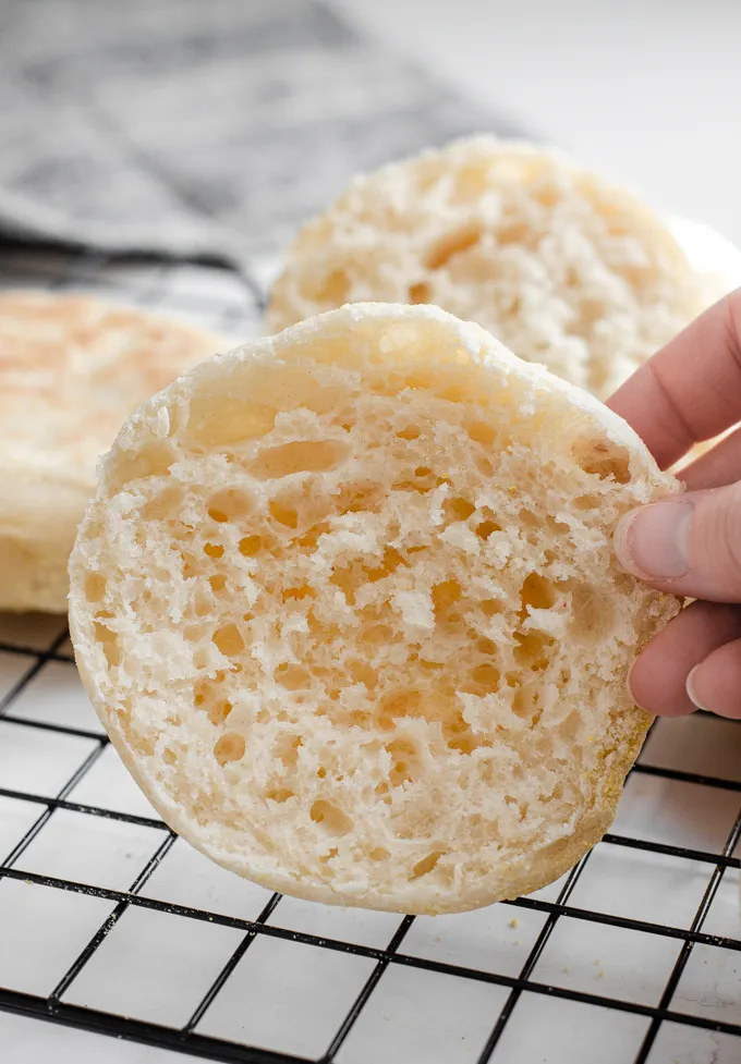 This is a great recipe for homemade sourdough English muffins!' title='Sourdough English Muffins