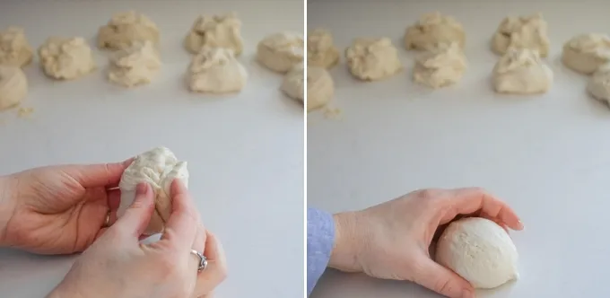 Shaping Sourdough English Muffins' title='Sourdough English Muffins