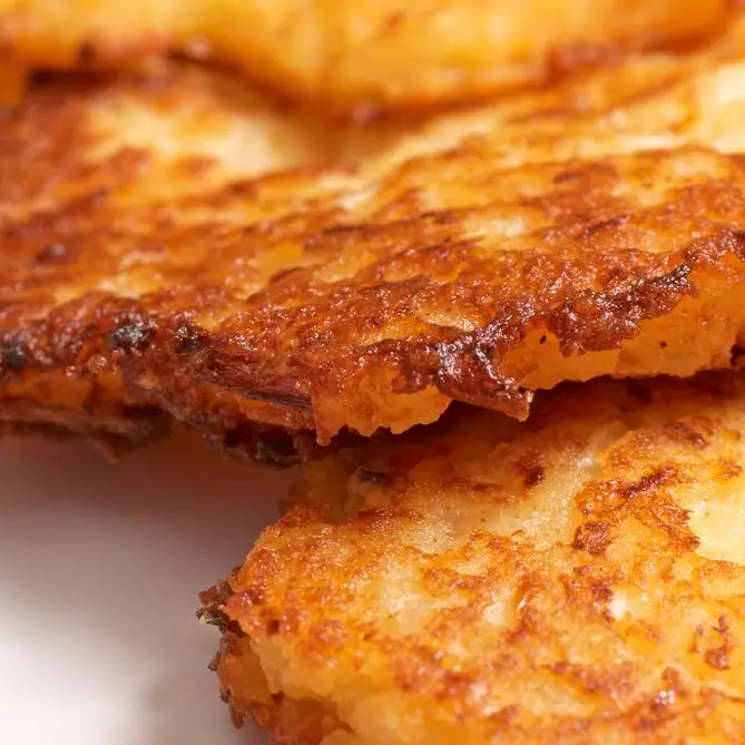 Latkes de Potato Doce