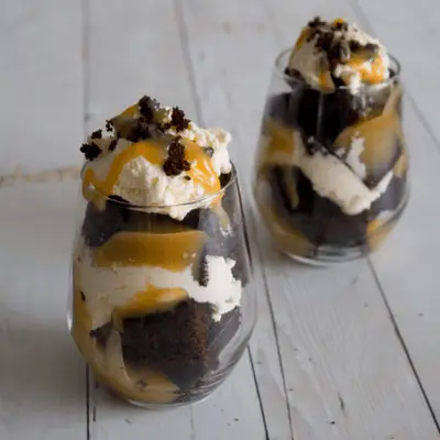Gingerbread Butterscotch Trifles