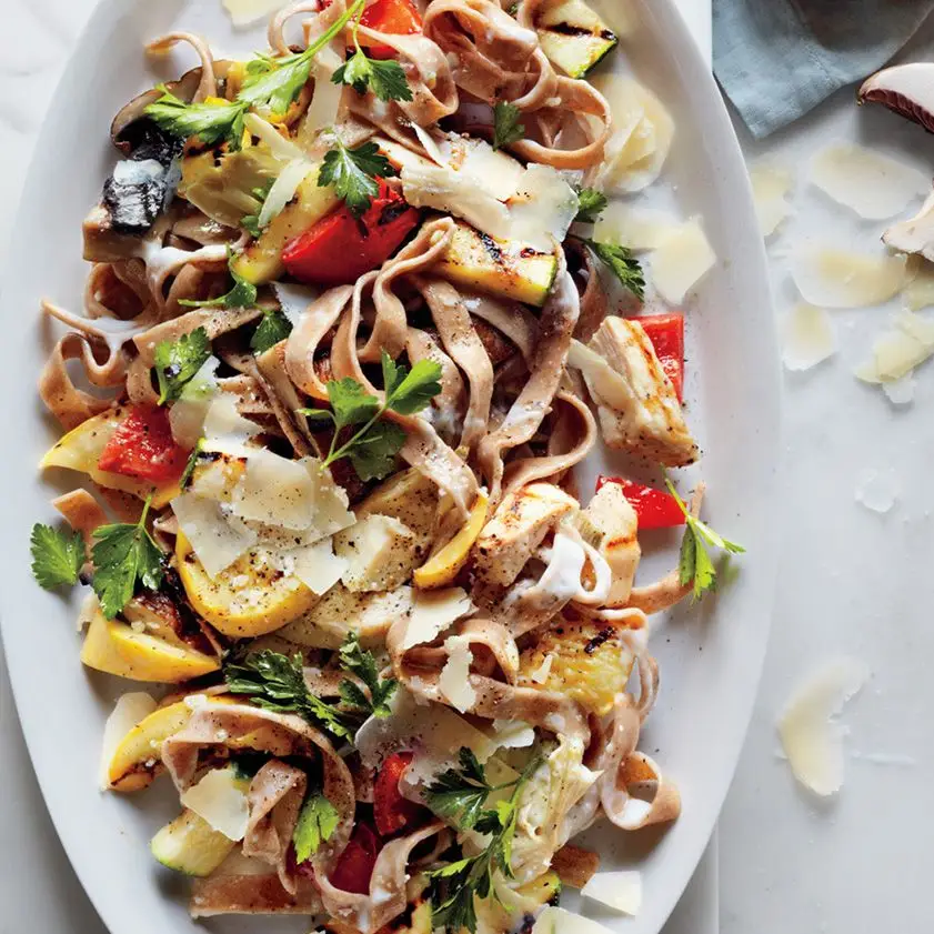 Frango de Jardim Alfredo