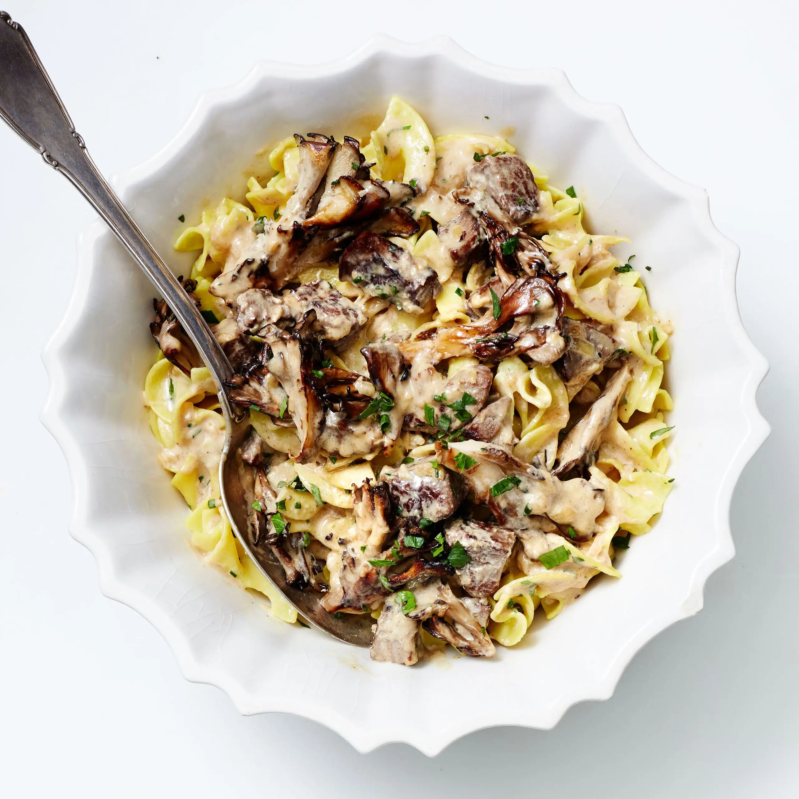 Stroganoff de carne de Adam