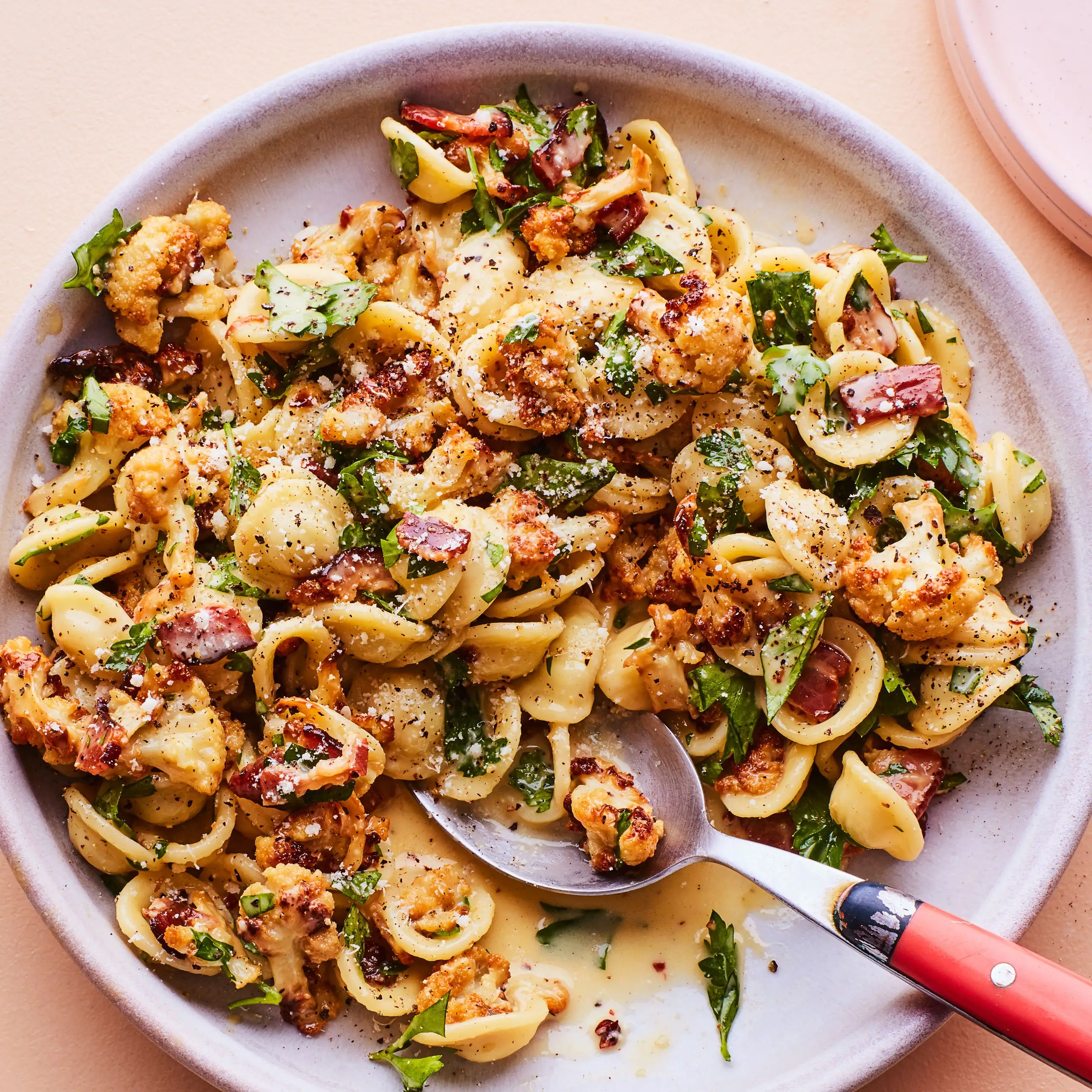 Carbonara da couve -flor