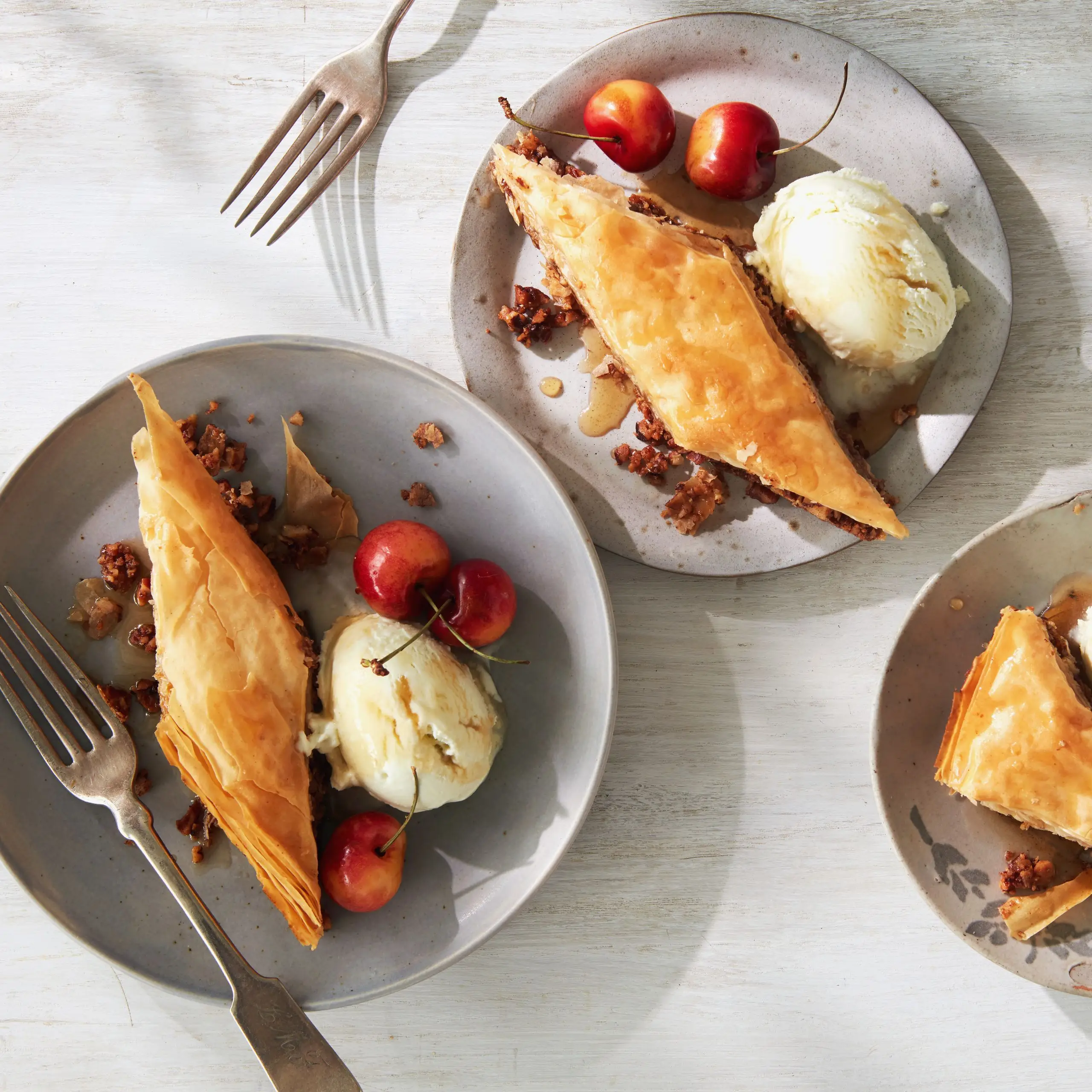 Pecan Bourbon Baklava