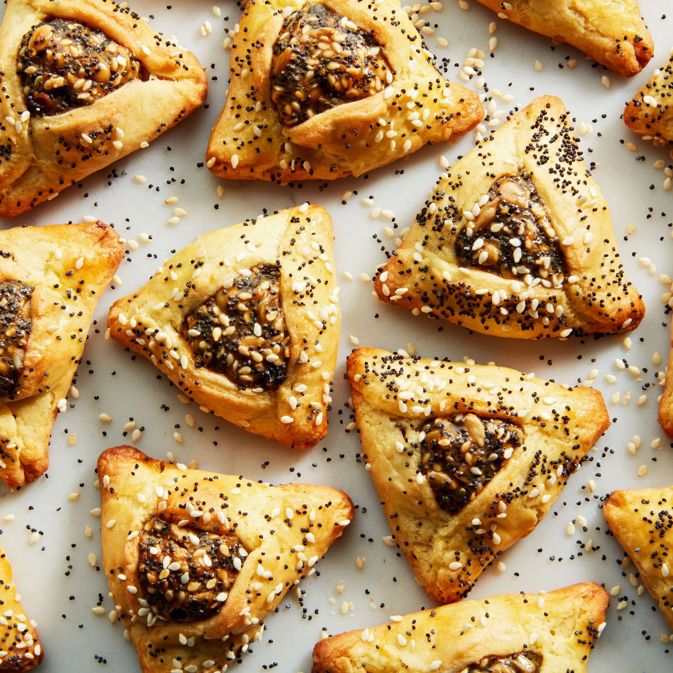 All-the-sementes Hamantaschen