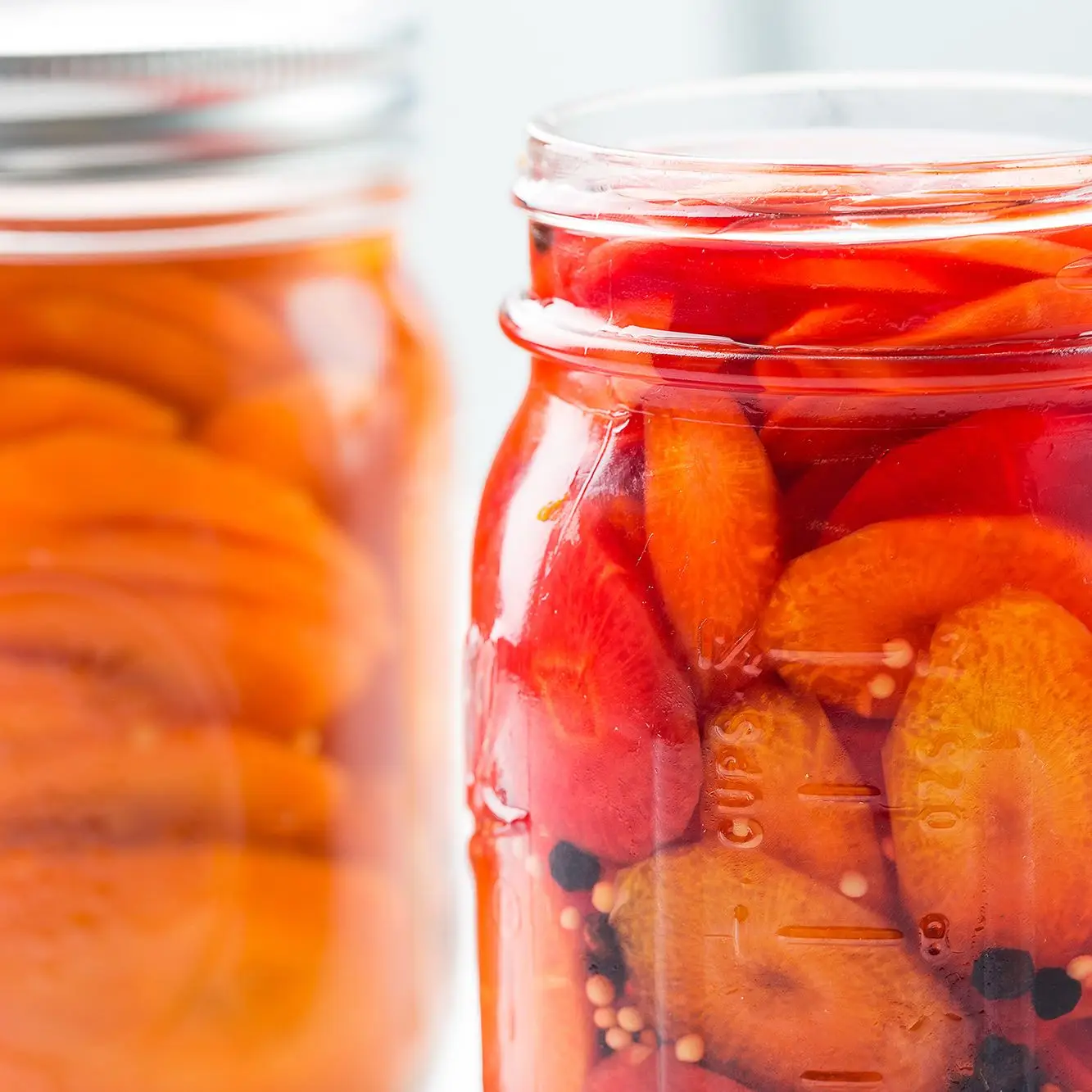 Cenouras escolhidas rapidamente