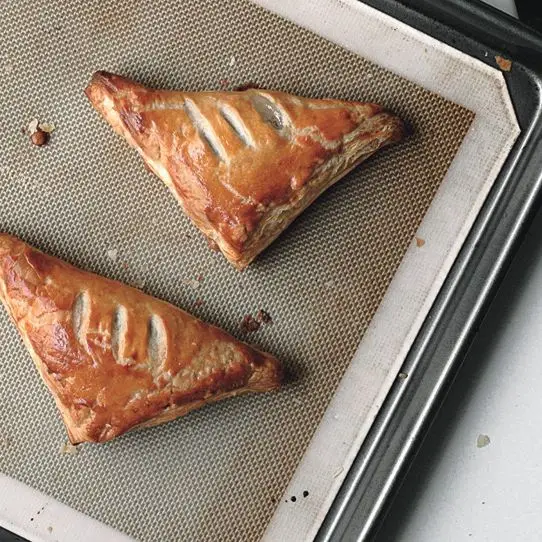 Turnevers da Apple French (chinelos de maçã)