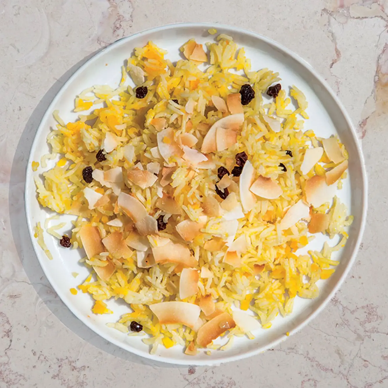 Kabocha Squash Pilaf com coco