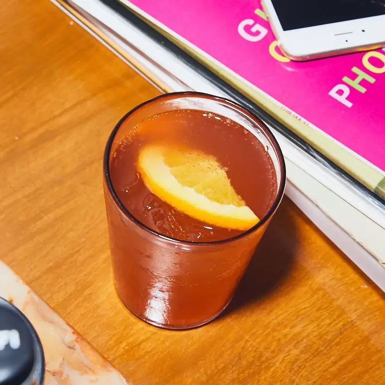 Aperol-Kombucha Cocktail