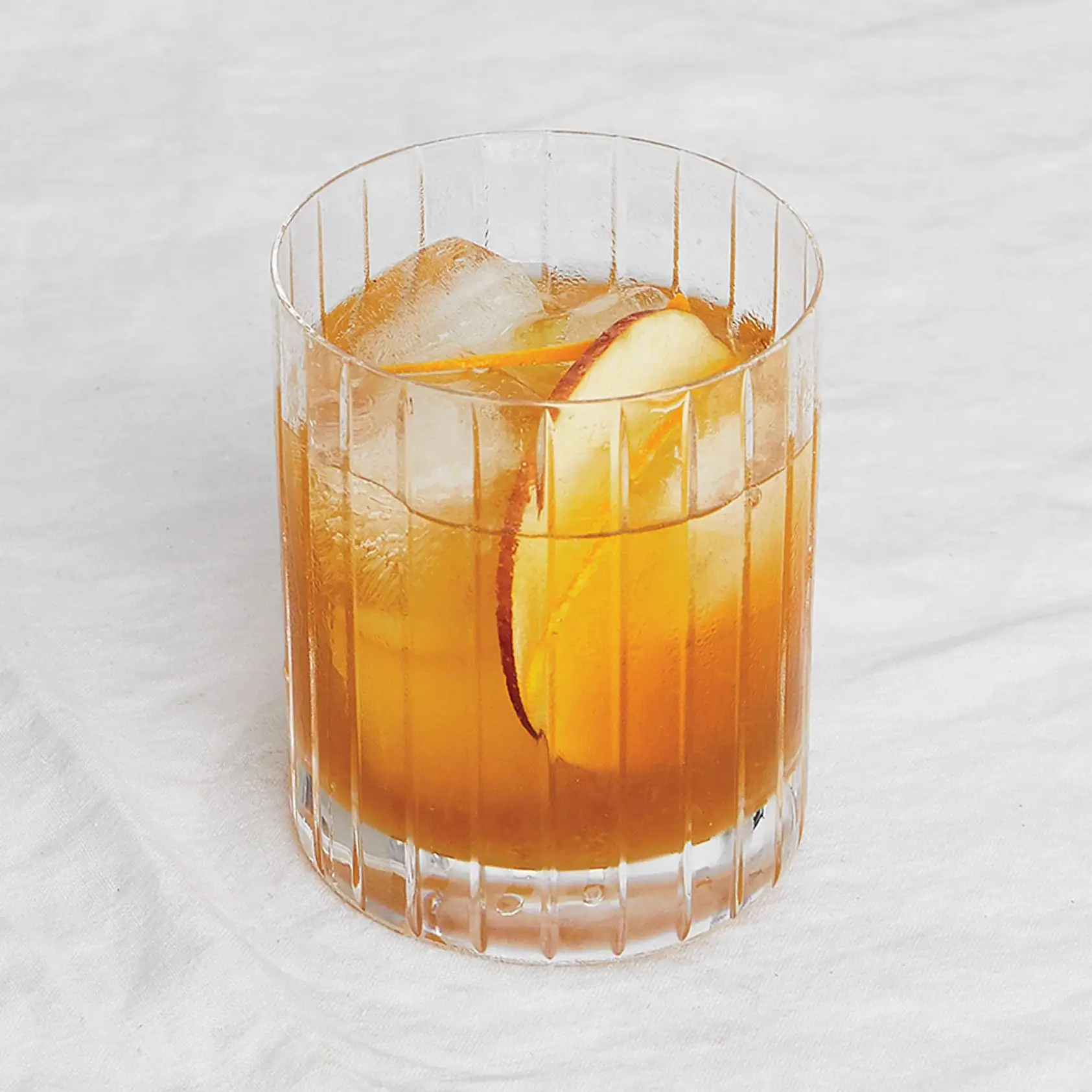 Sidra de maçã e soco de rum