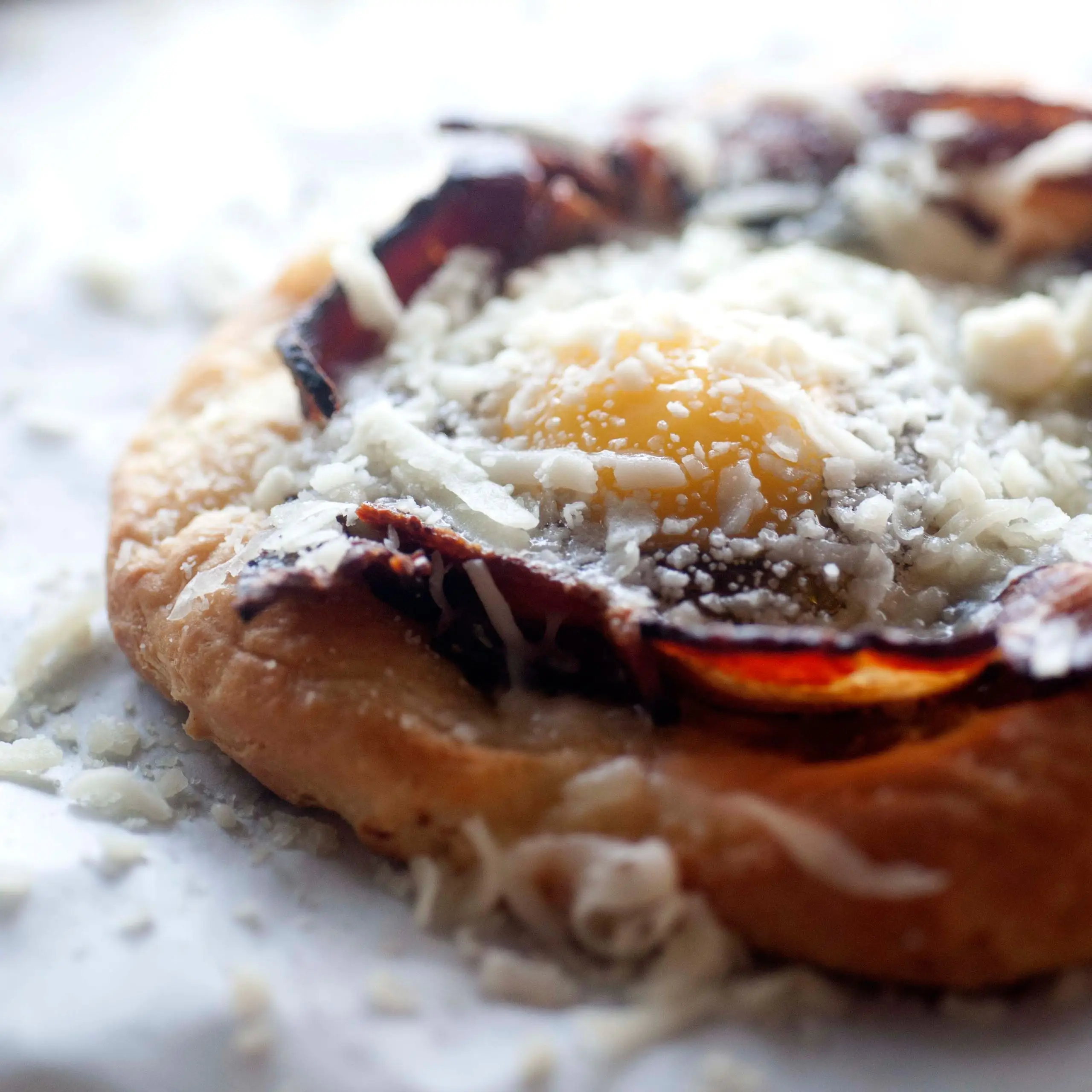 Pizzas de café da manhã