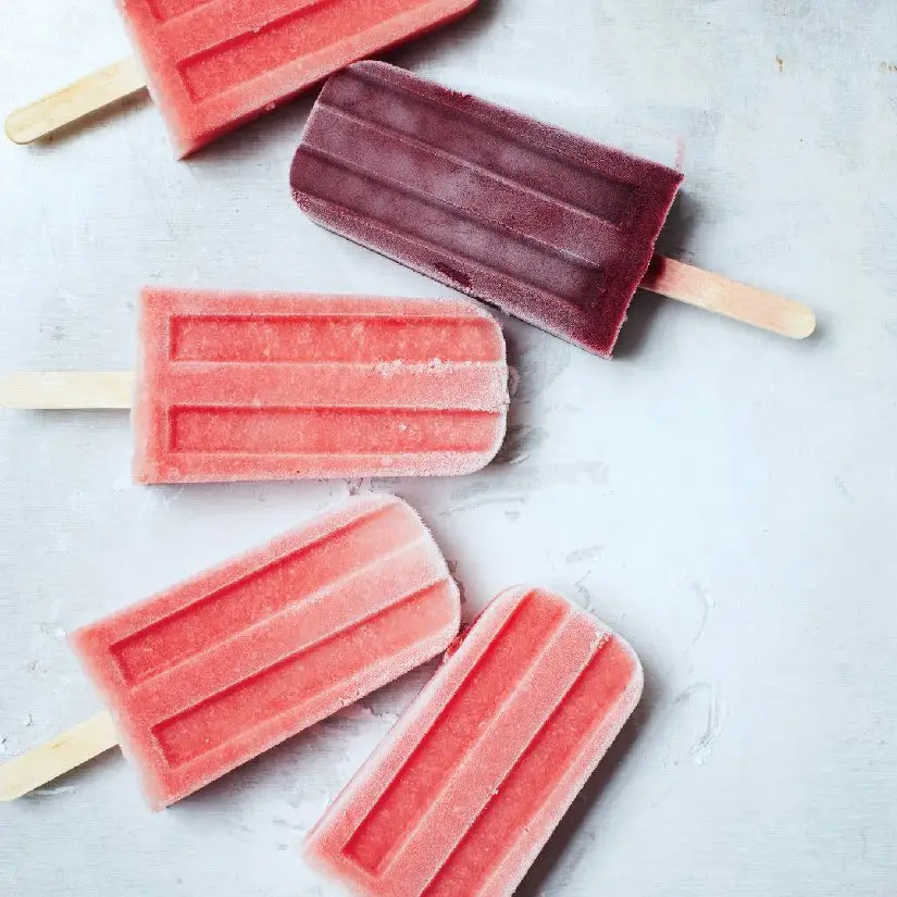 Paletas de melancia gengibesa