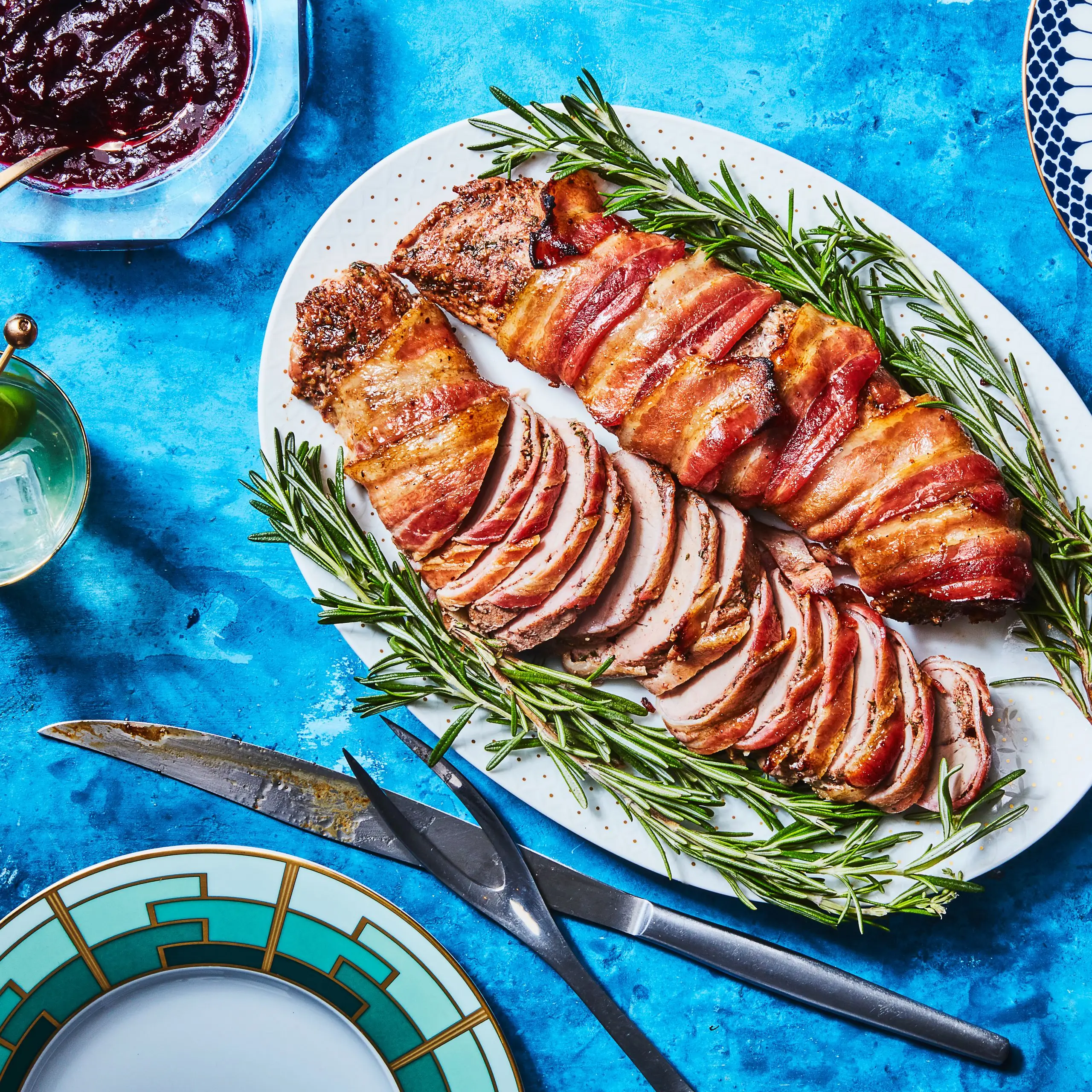 Lombo de porco de Natal