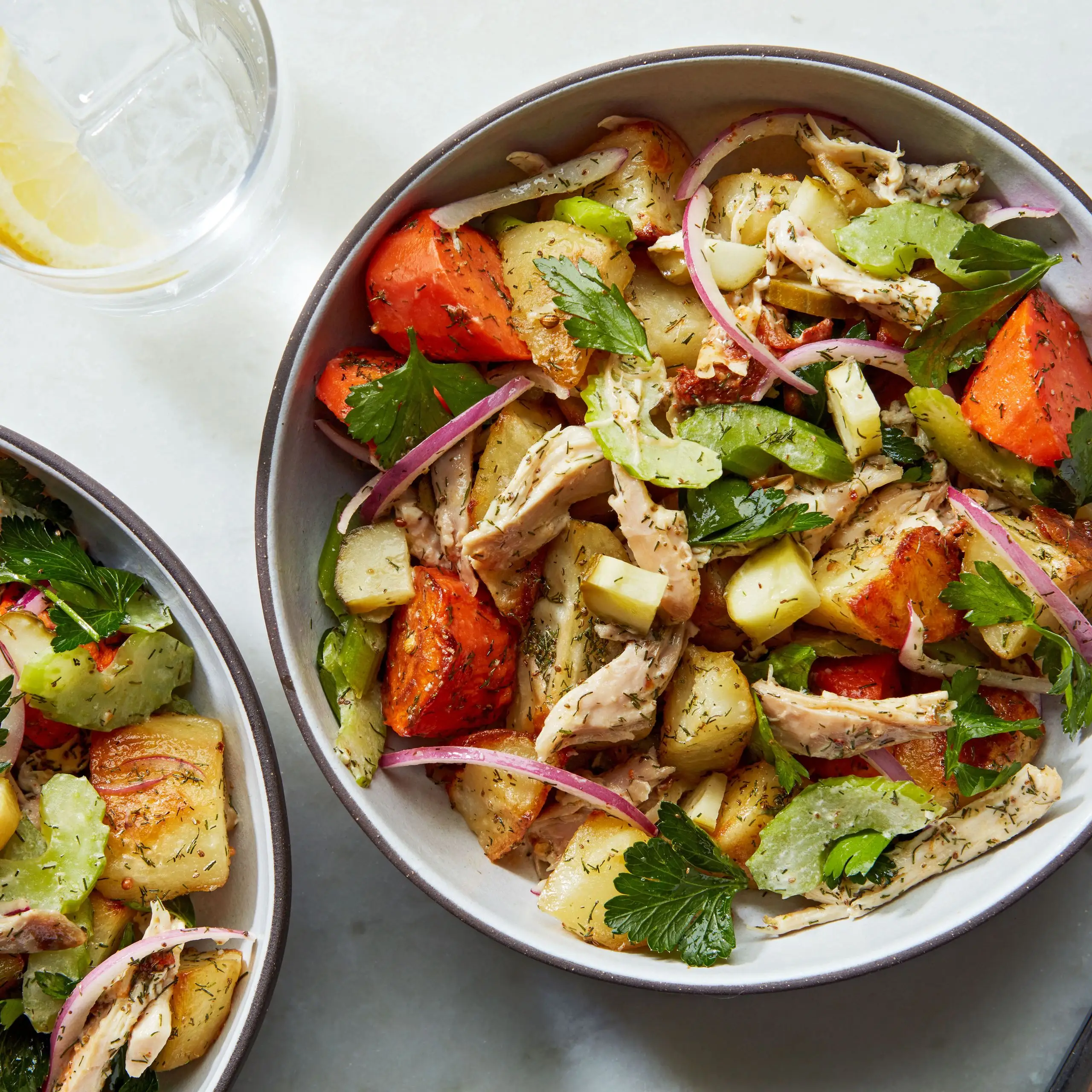 Salada de batata em picles