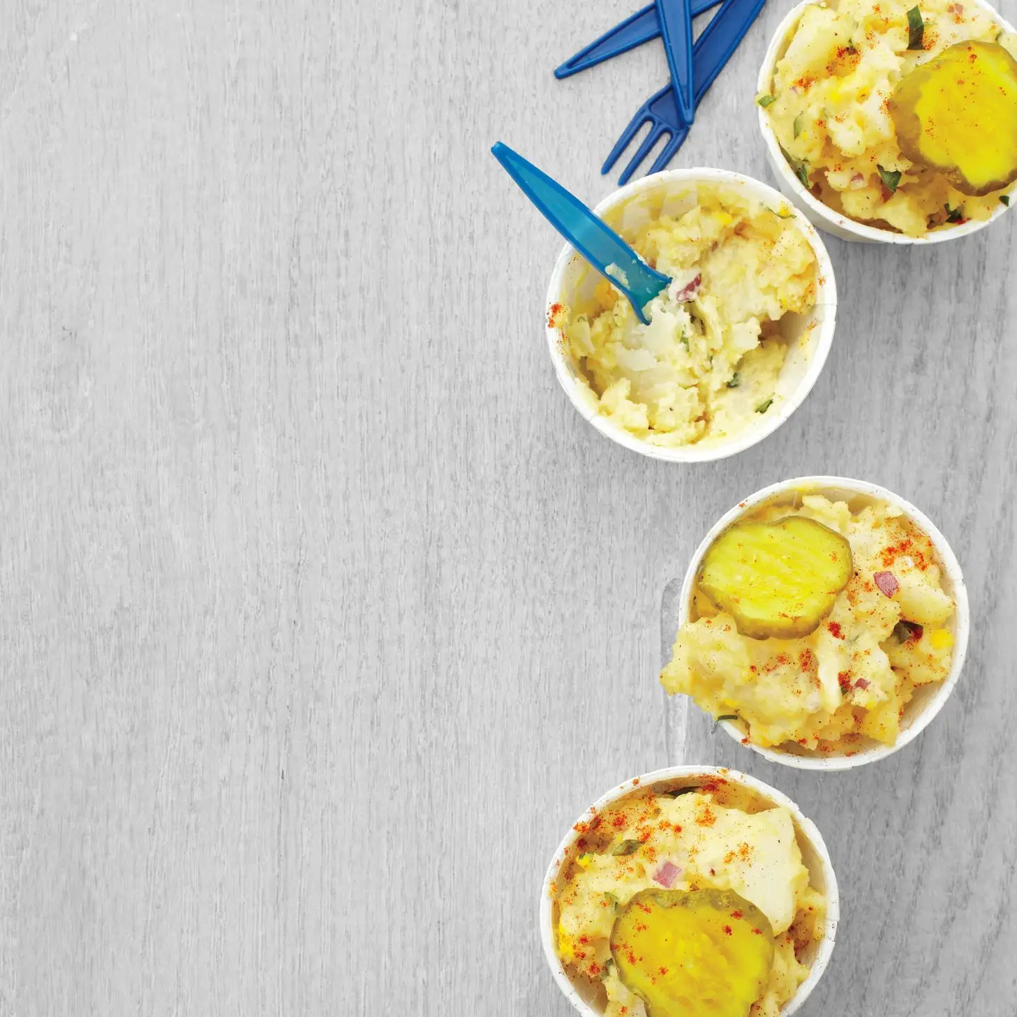 Salada de batata eggy com picles