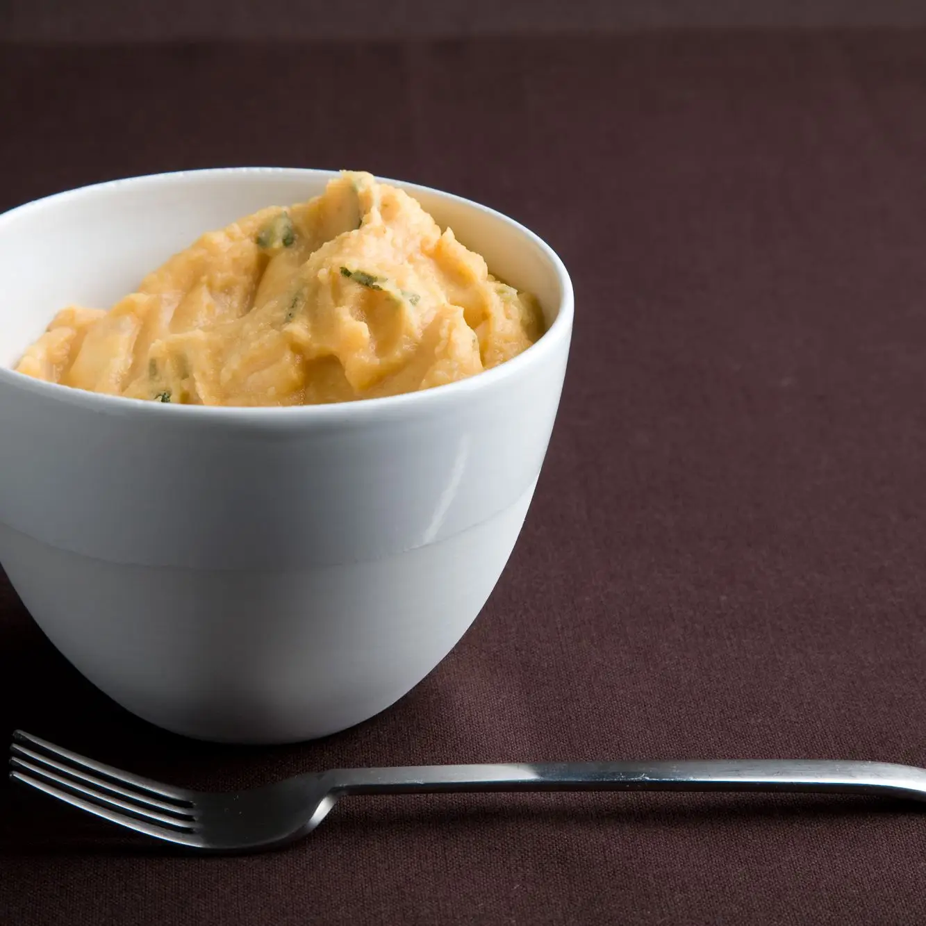 Purê de batata de abóbora