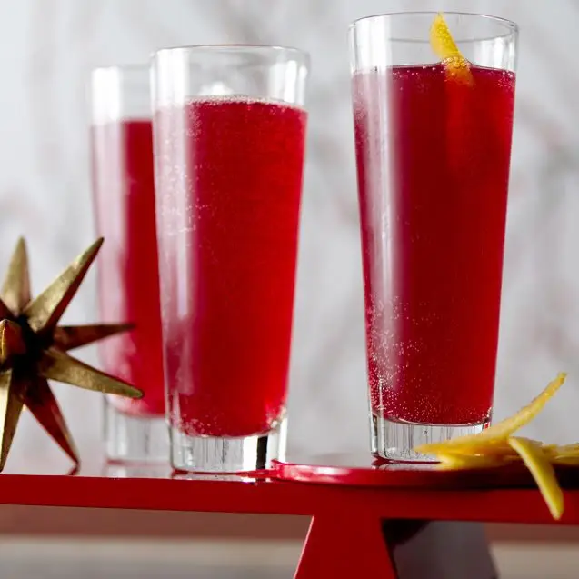 Punto de champanhe rosa